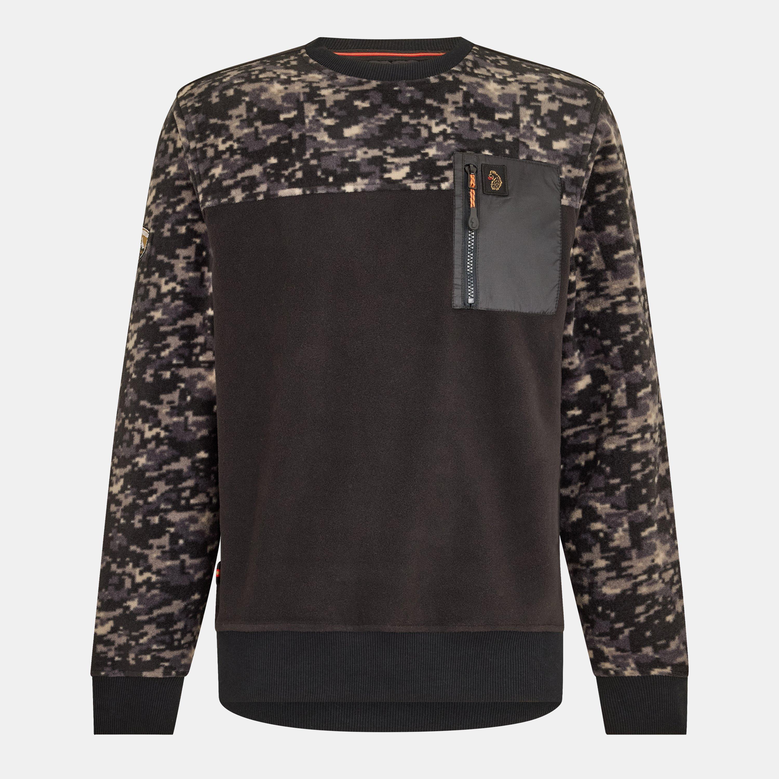 Luke Men's Hoverla Crew Sweatshirt - Digi Camo - Small
