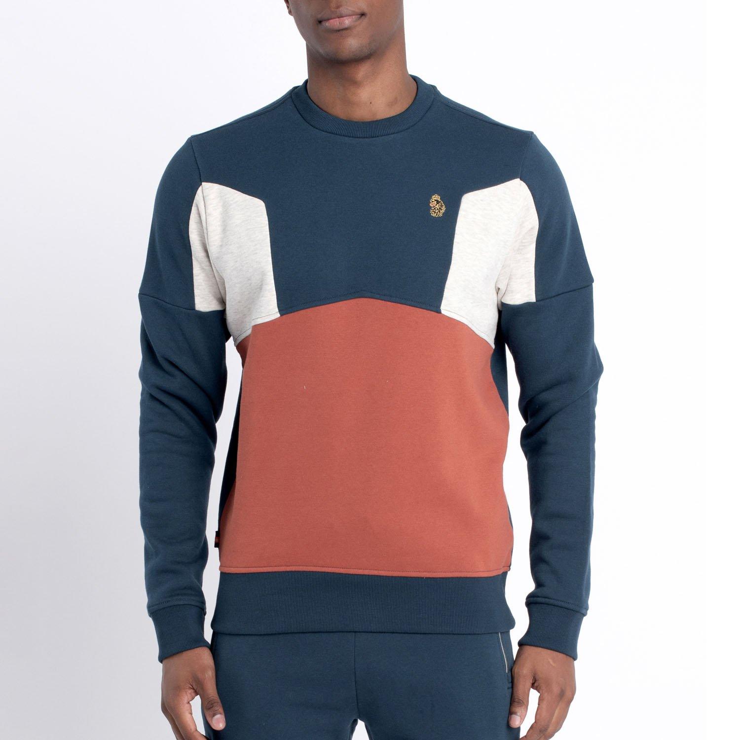 Atlantic - Luke - Men's Monaco Printed Crew Sweatshirt - 1