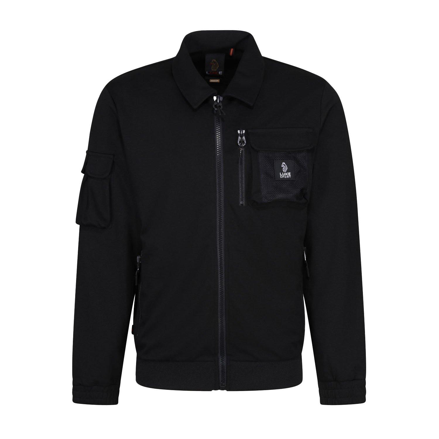 Jet Black - Luke - Men's Garrow Crew Sweatshirt - 1