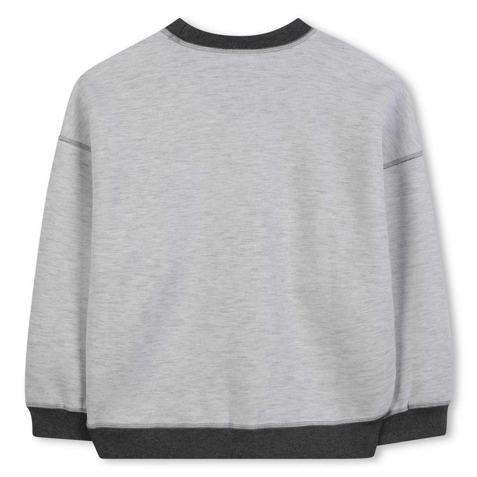 Dark grey - DKNY - DKNY Reverse Sweater Jn61 - 2