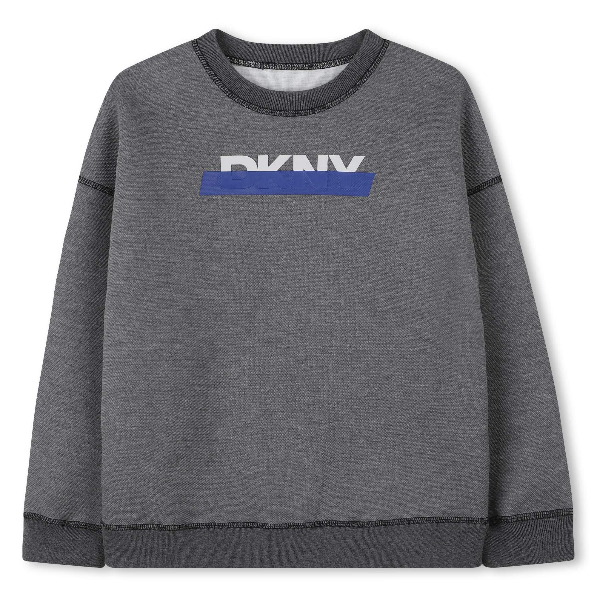 Dark grey - DKNY - DKNY Reverse Sweater Jn61 - 3
