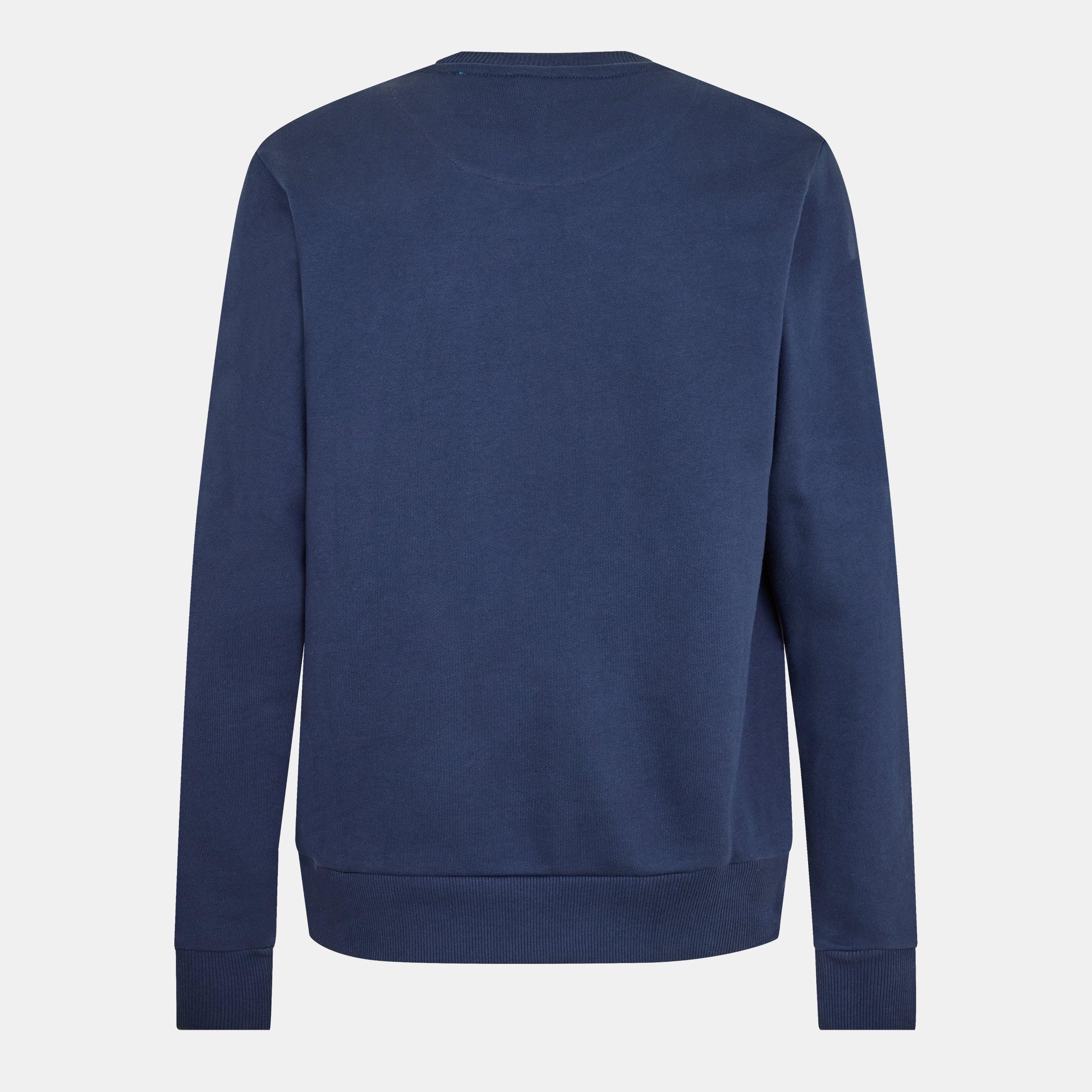 Navy - Modern Amusement - Men's Muscle Crew Sweatshirt - 2