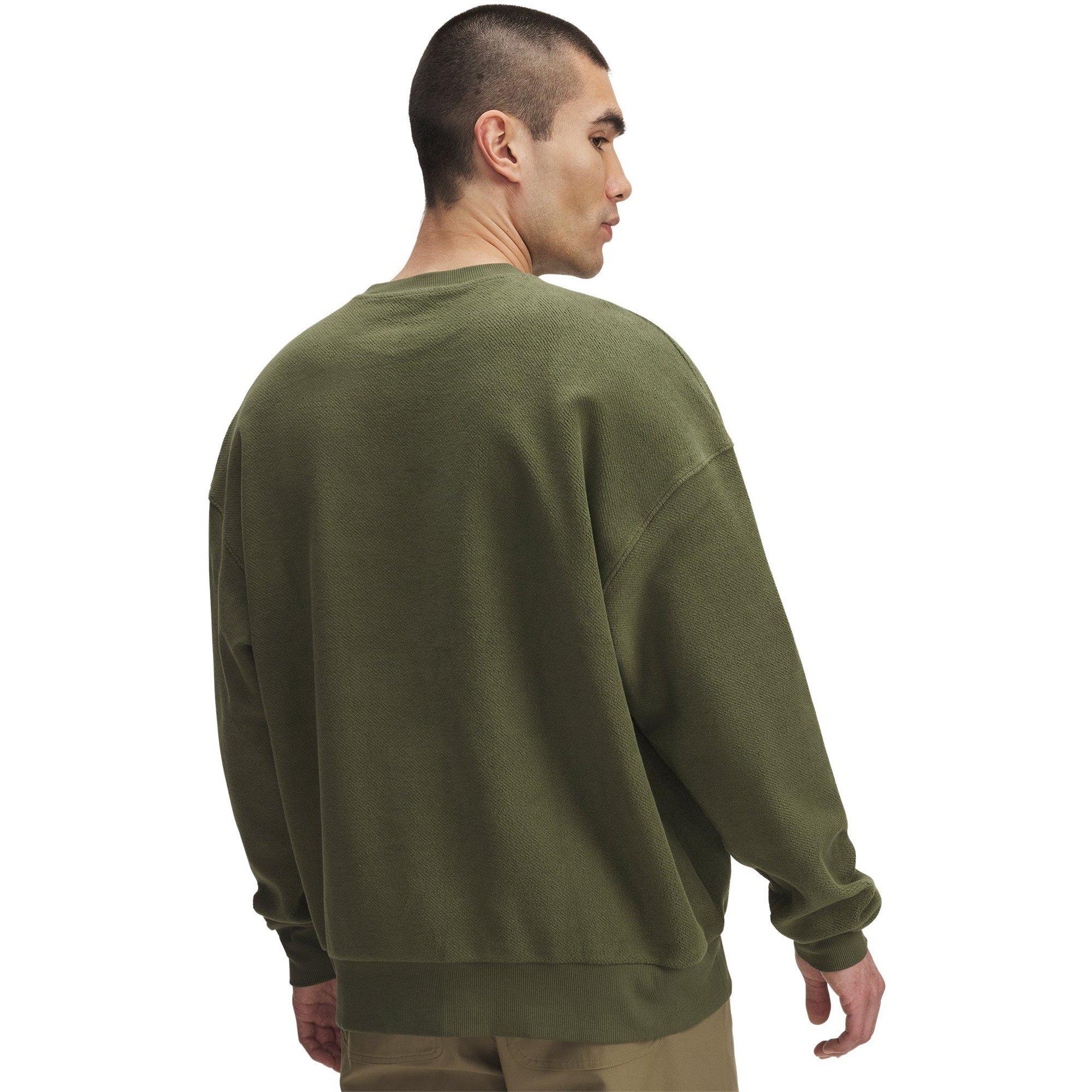 Vert - Under Armour - Men's Icon Reversible Terry Crew-Neck Sweatshirt - 2