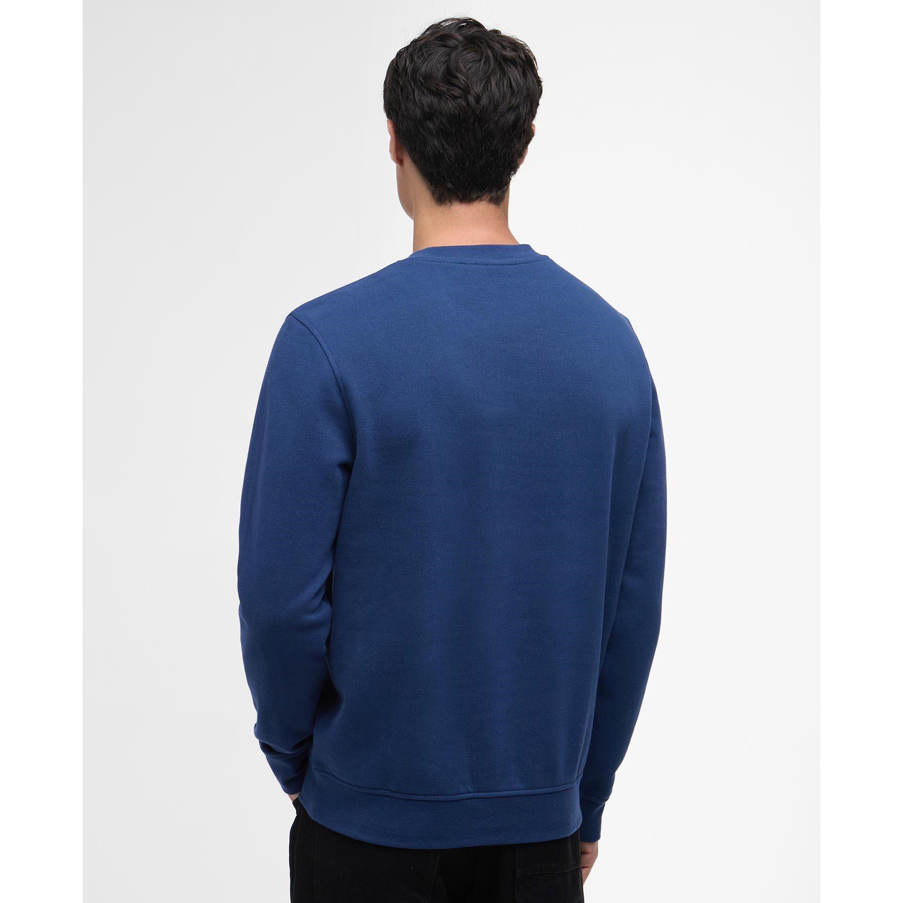 Insignia Blue - Barbour International - Mens Essential Sweatshirt - 3