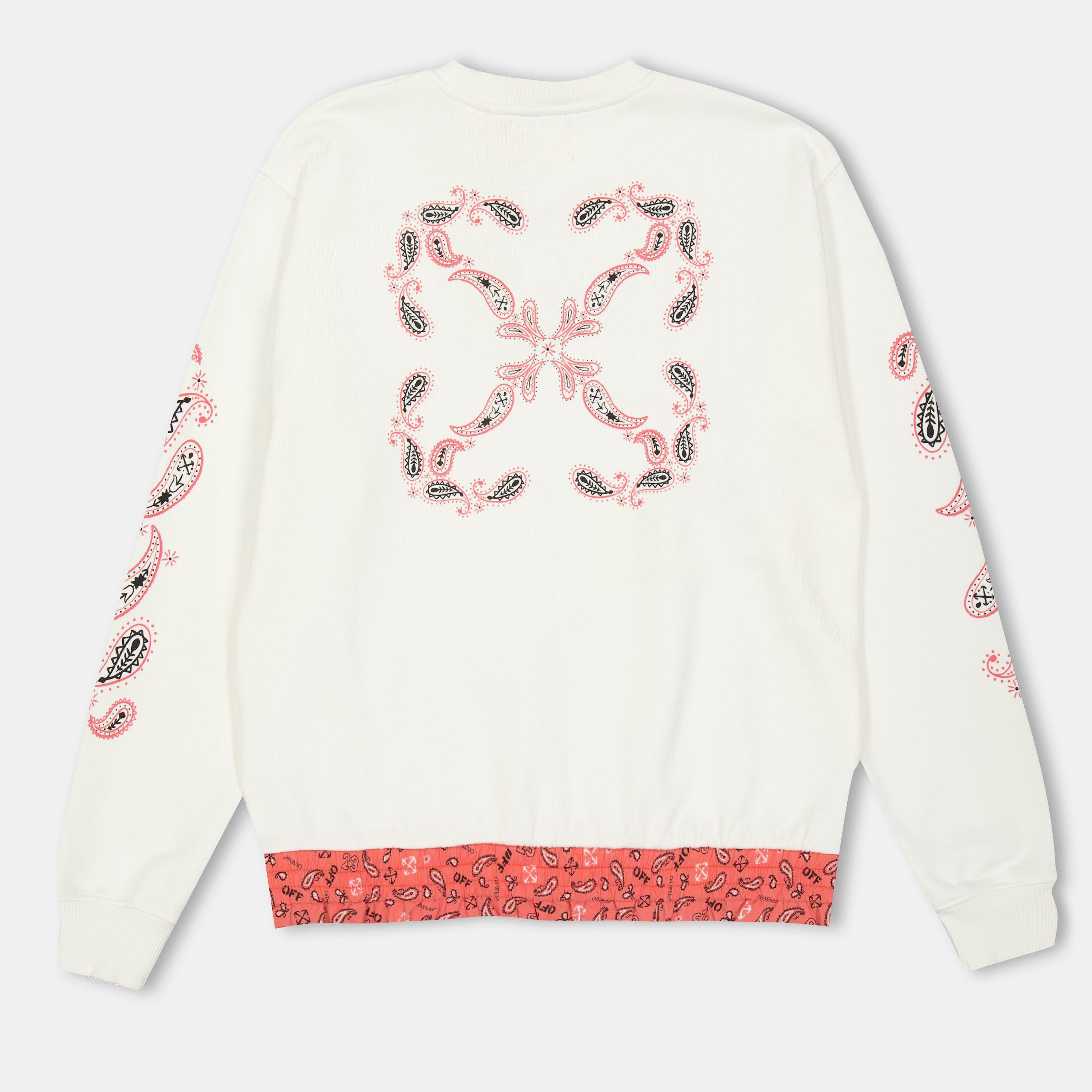 White/Black - Off White - Kids Crew Sweater - 2