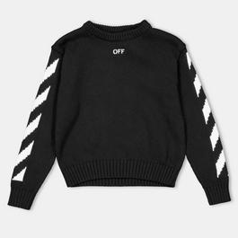 Off White Kids Crew Sweater