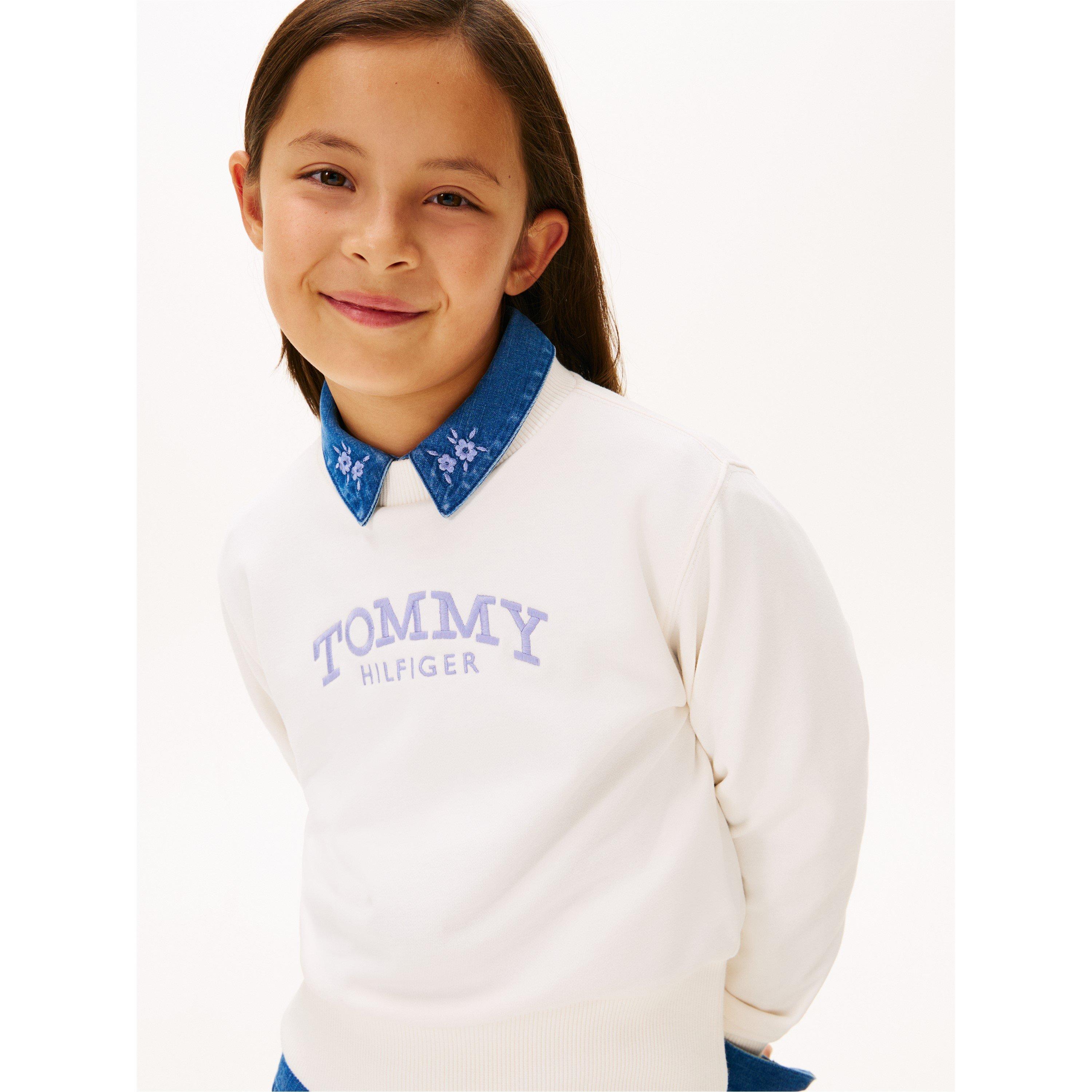 White YBH - Tommy Hilfiger - Tommy Crew Neck Jn61 - 3