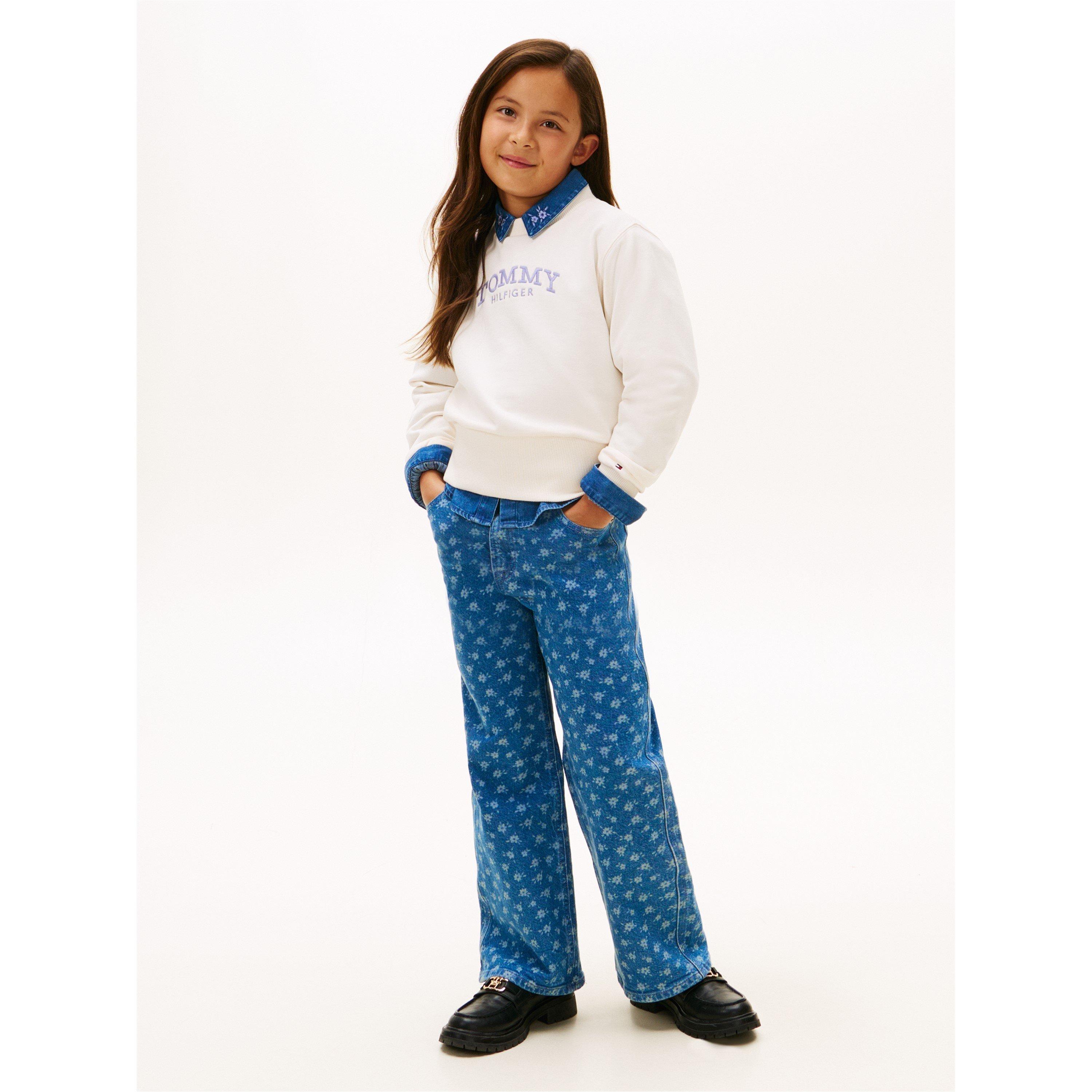 White YBH - Tommy Hilfiger - Tommy Crew Neck Jn61 - 4