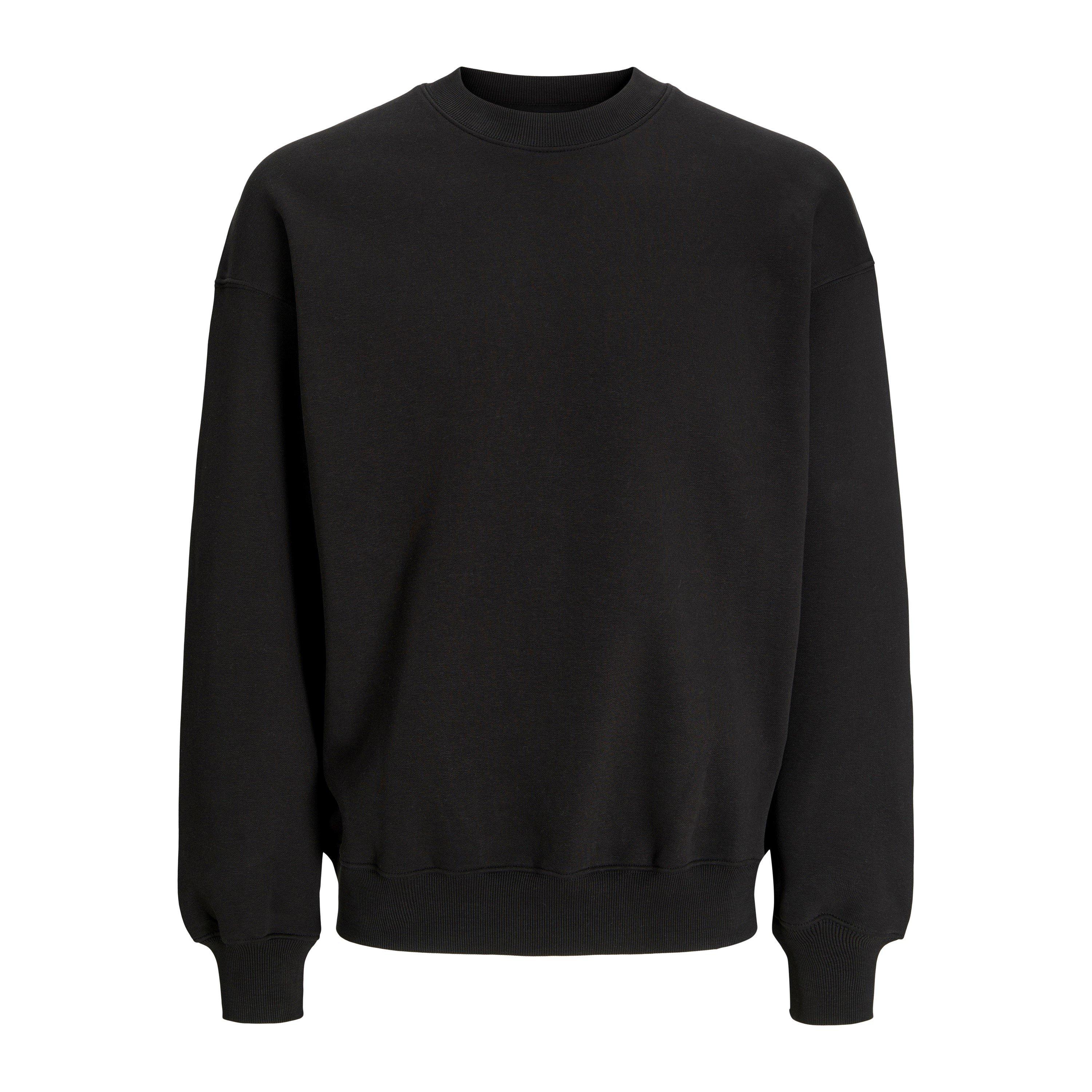 Schwarz - Jack and Jones - Urban Edge 400 GSM Crew Sweat Mens - 4