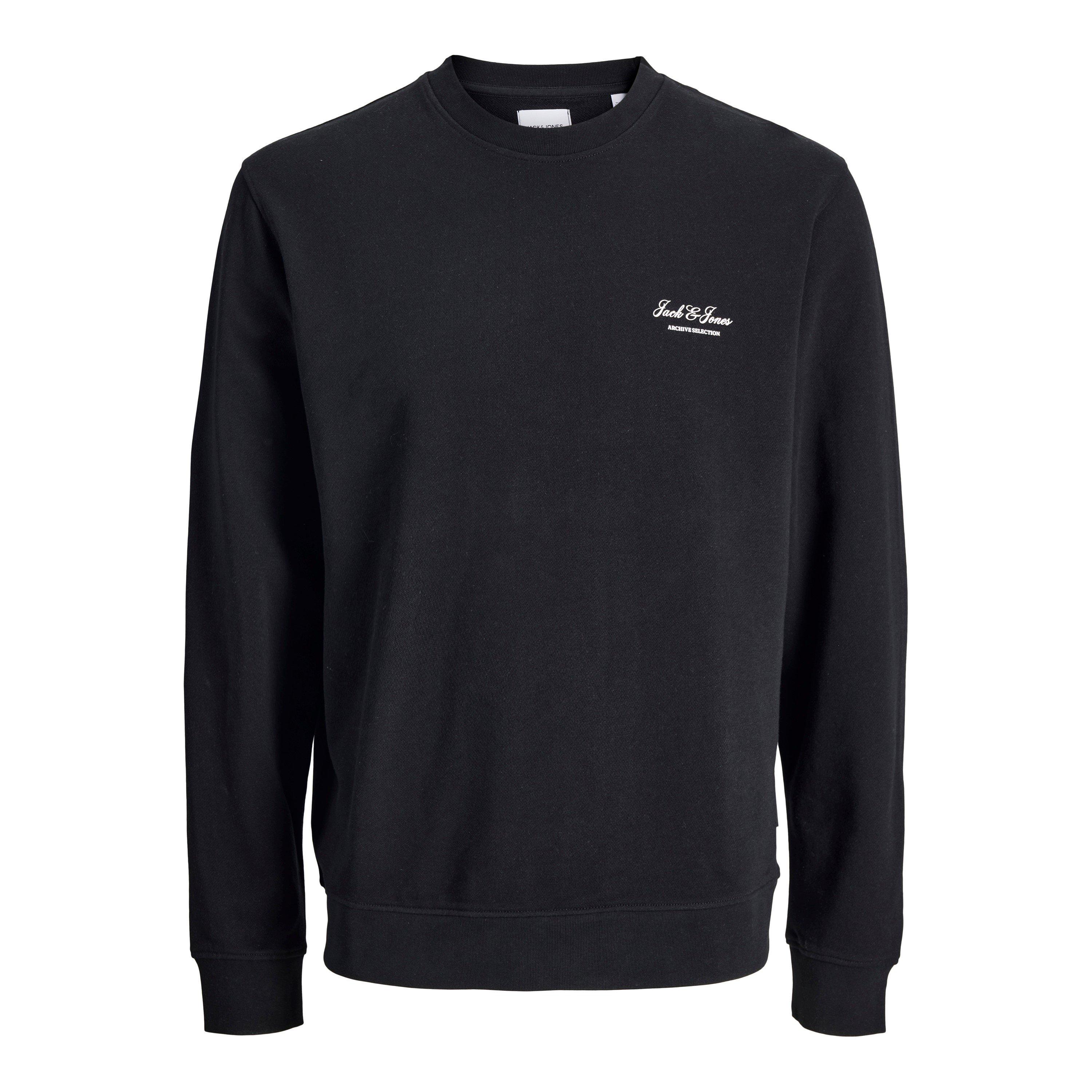 Jack And Jones Men's Archive Crew Sweat - Black - S