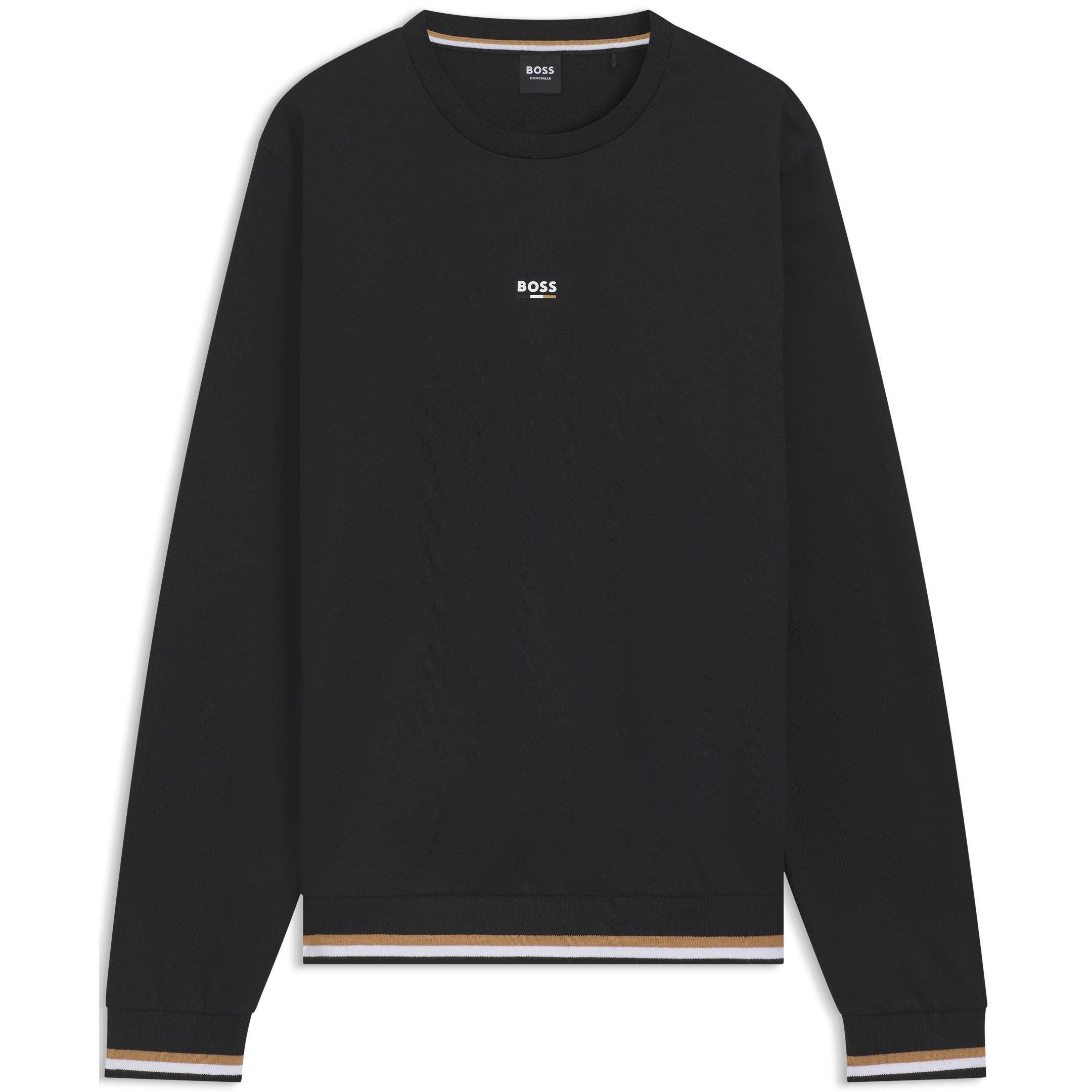 Boss Iconic Sweatshirt 10269546 03 Mens - Black 001 - Large