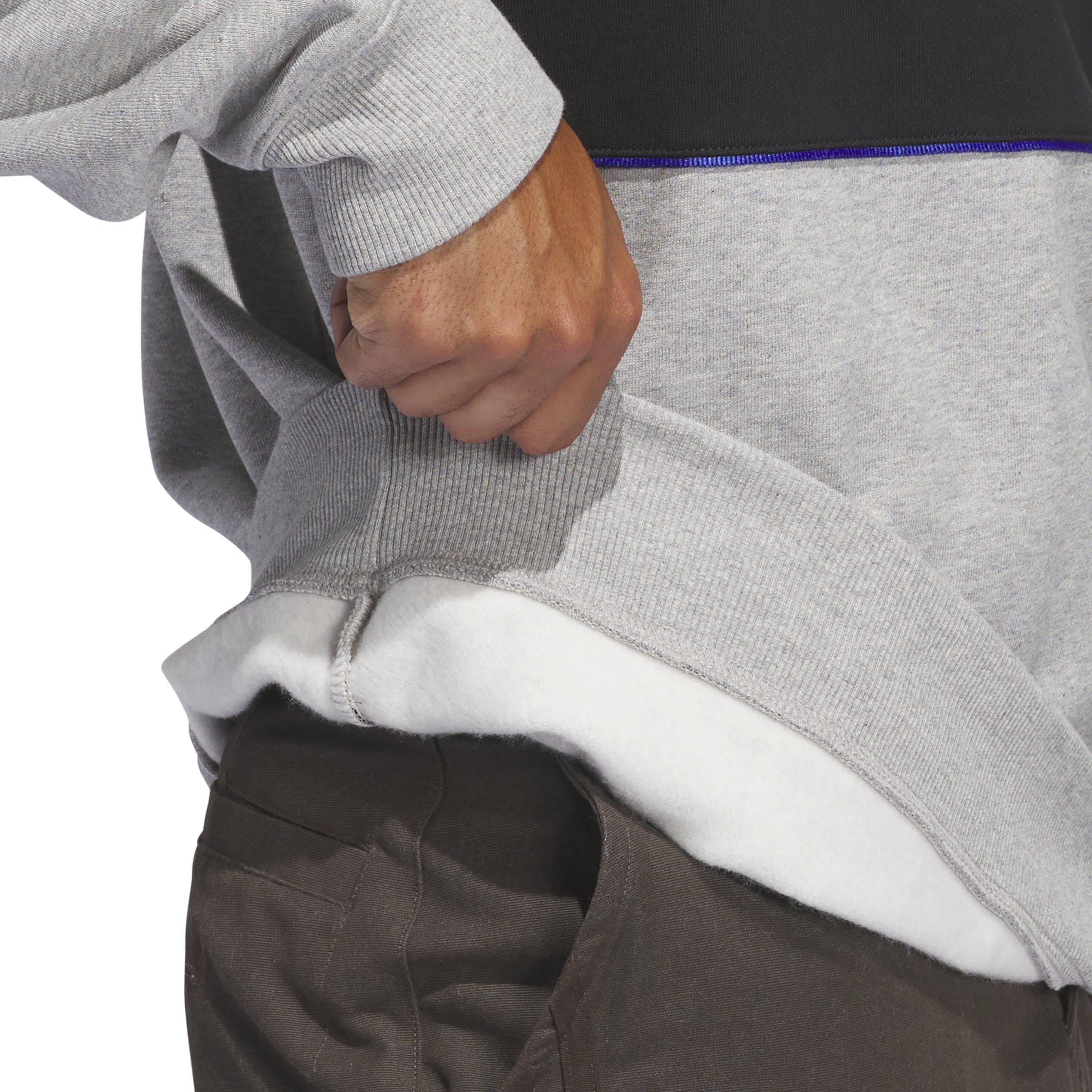 Grey Heather - adidas - Arched Crew Sweatshirt - 8