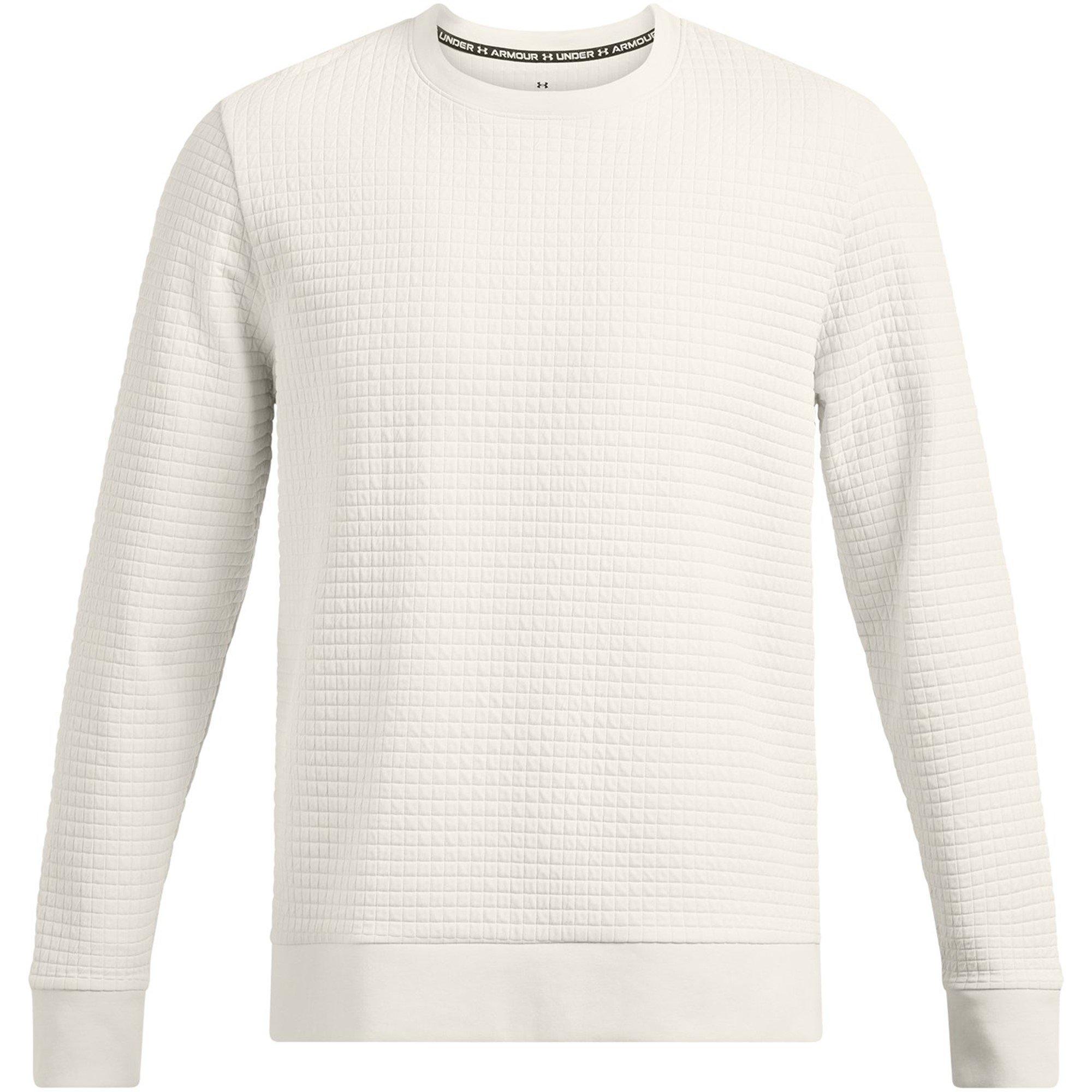 Under Armour Men's Unstoppable Crew Sweatshirt - White - M