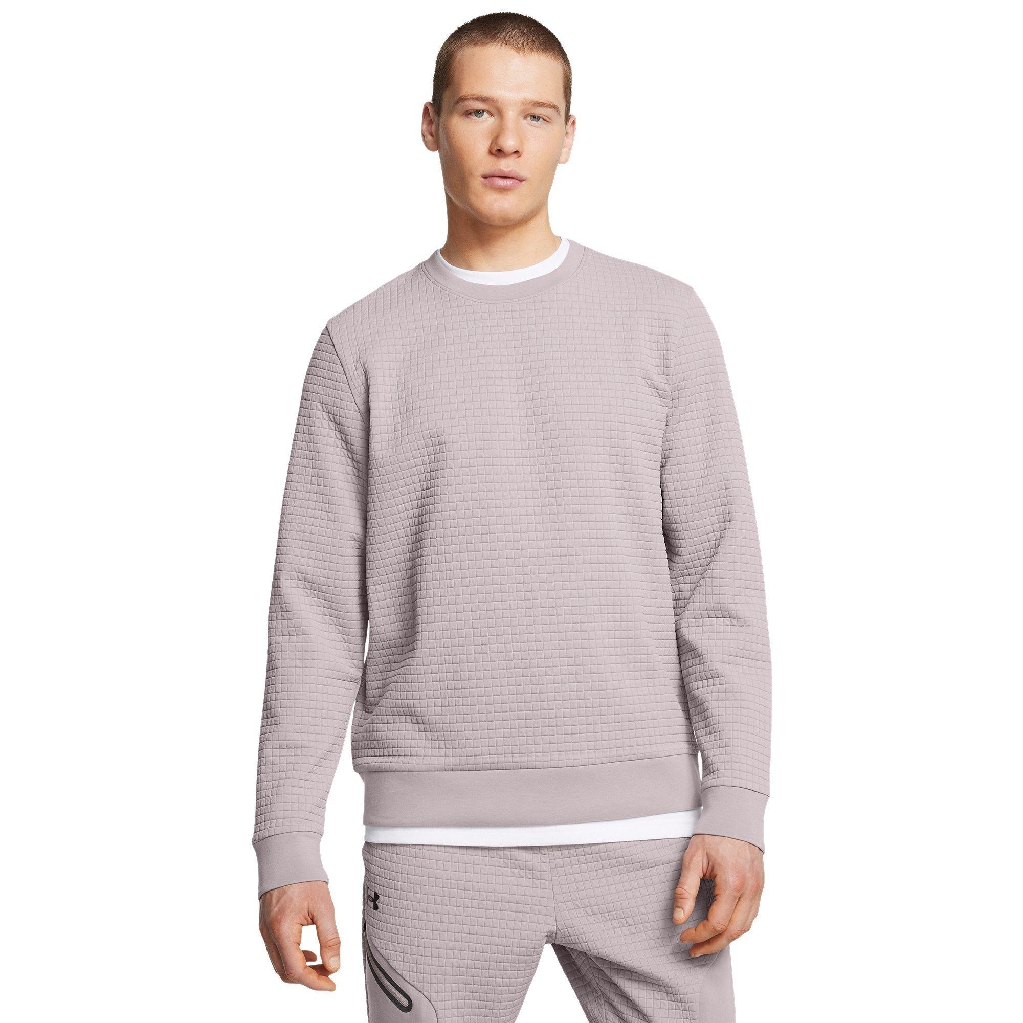 Grey - Under Armour - Unstoppable Crew Sweatshirt - 3