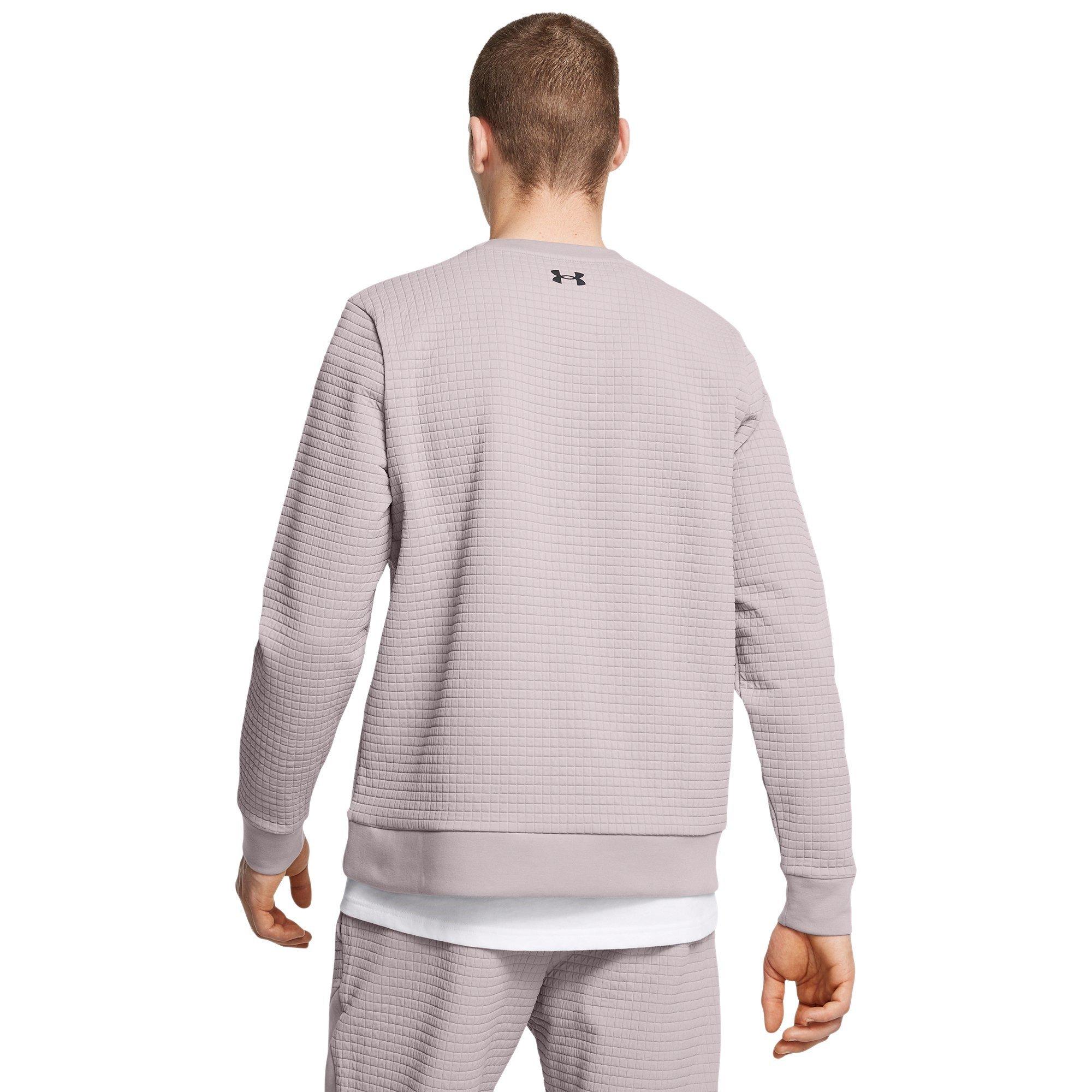 Grey - Under Armour - Unstoppable Crew Sweatshirt - 4