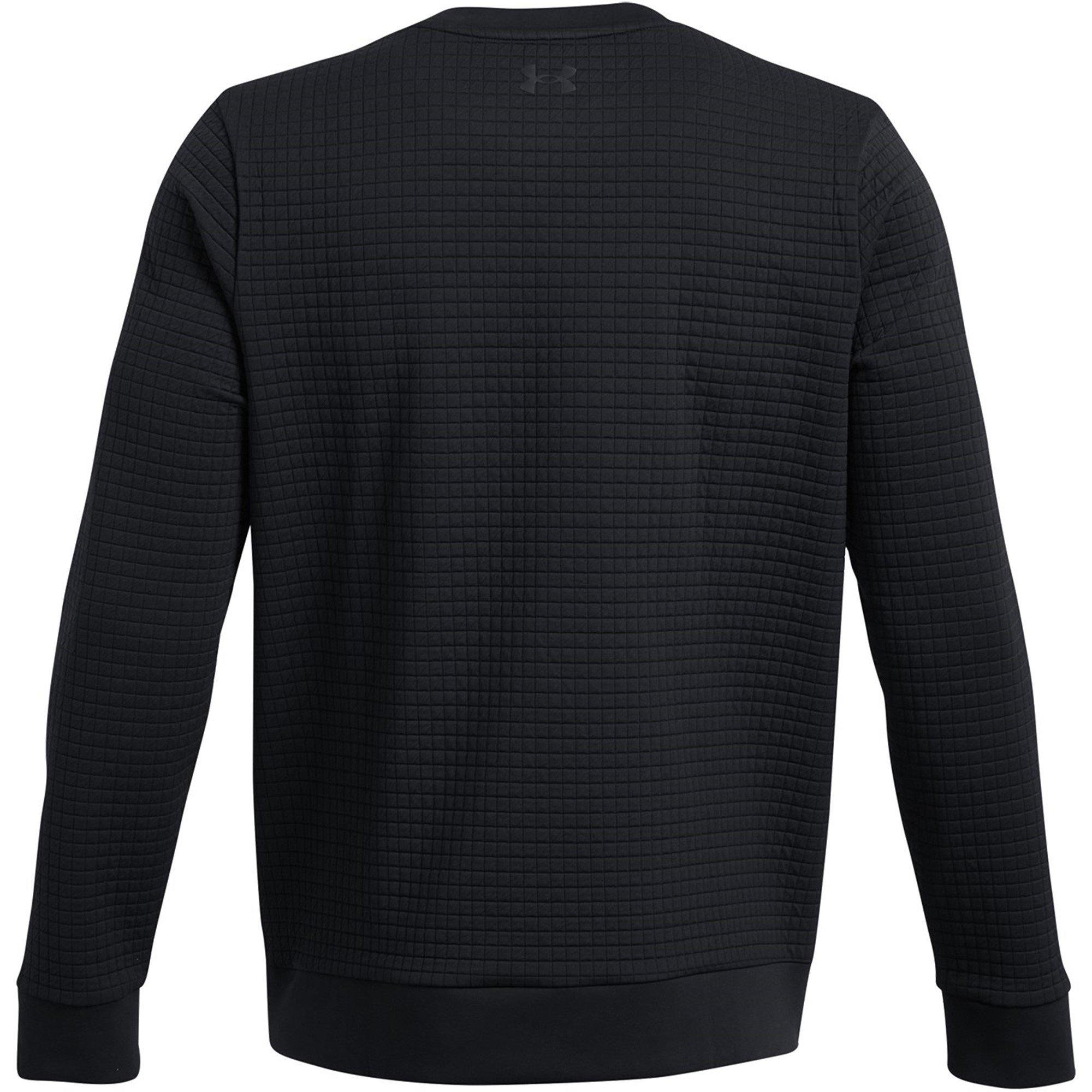 Black - Under Armour - Men's Unstoppable Crew Sweatshirt - 2