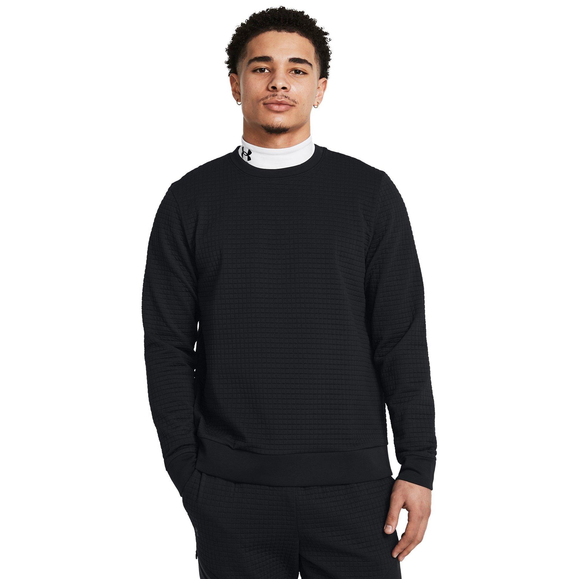 Black - Under Armour - Men's Unstoppable Crew Sweatshirt - 3