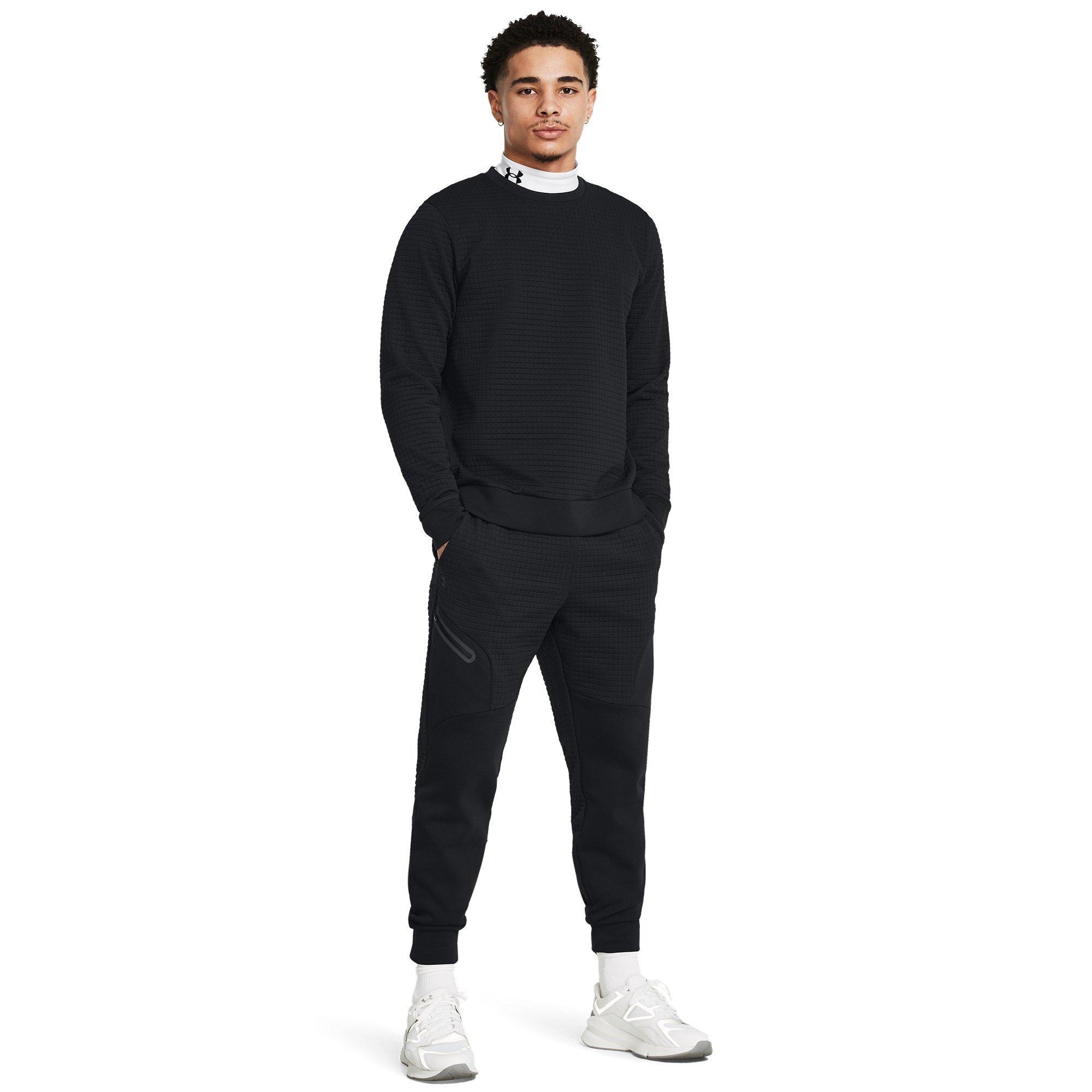 Black - Under Armour - Men's Unstoppable Crew Sweatshirt - 6