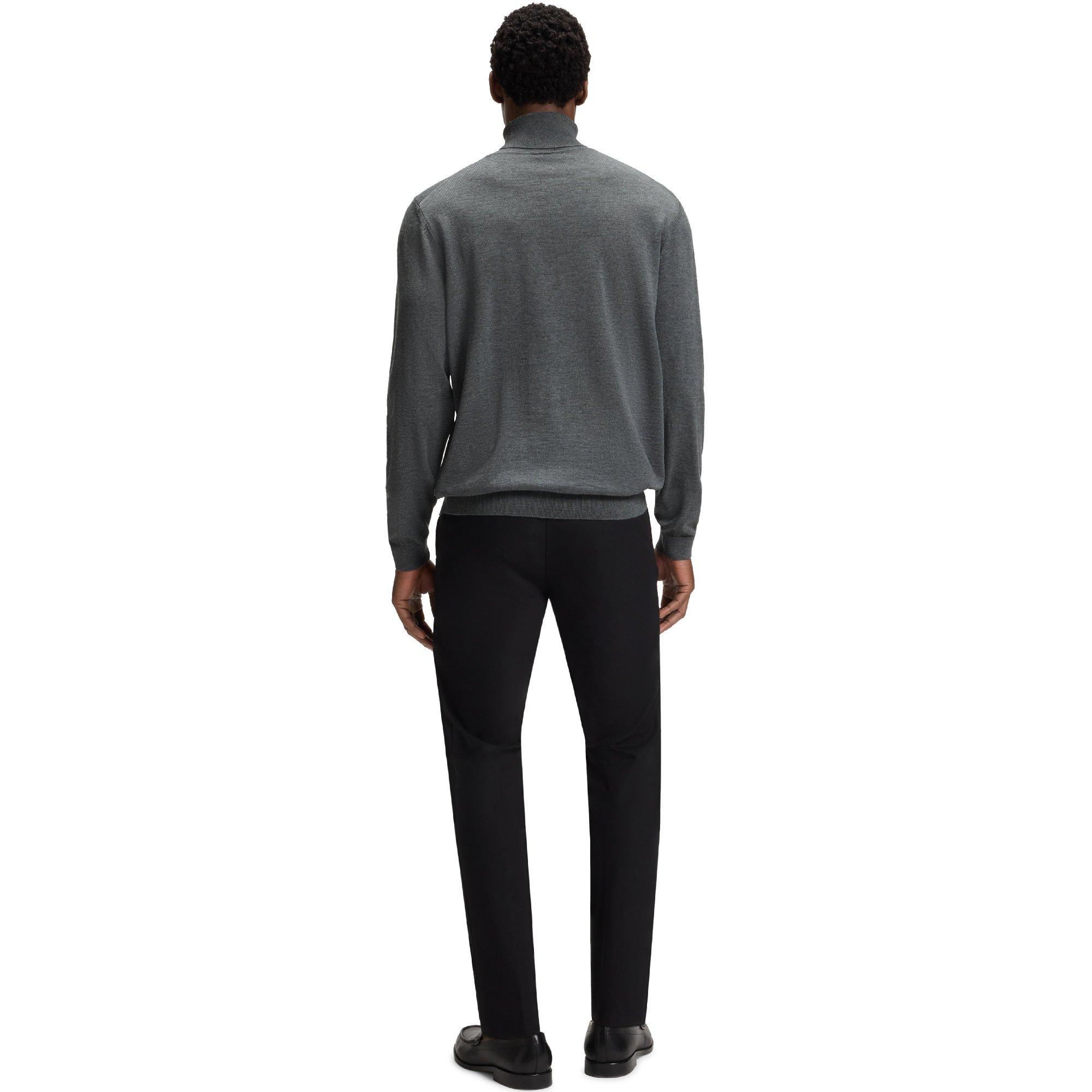 Medium Grey - Boss - Men's Musso P Crew Sweatshirt - 2