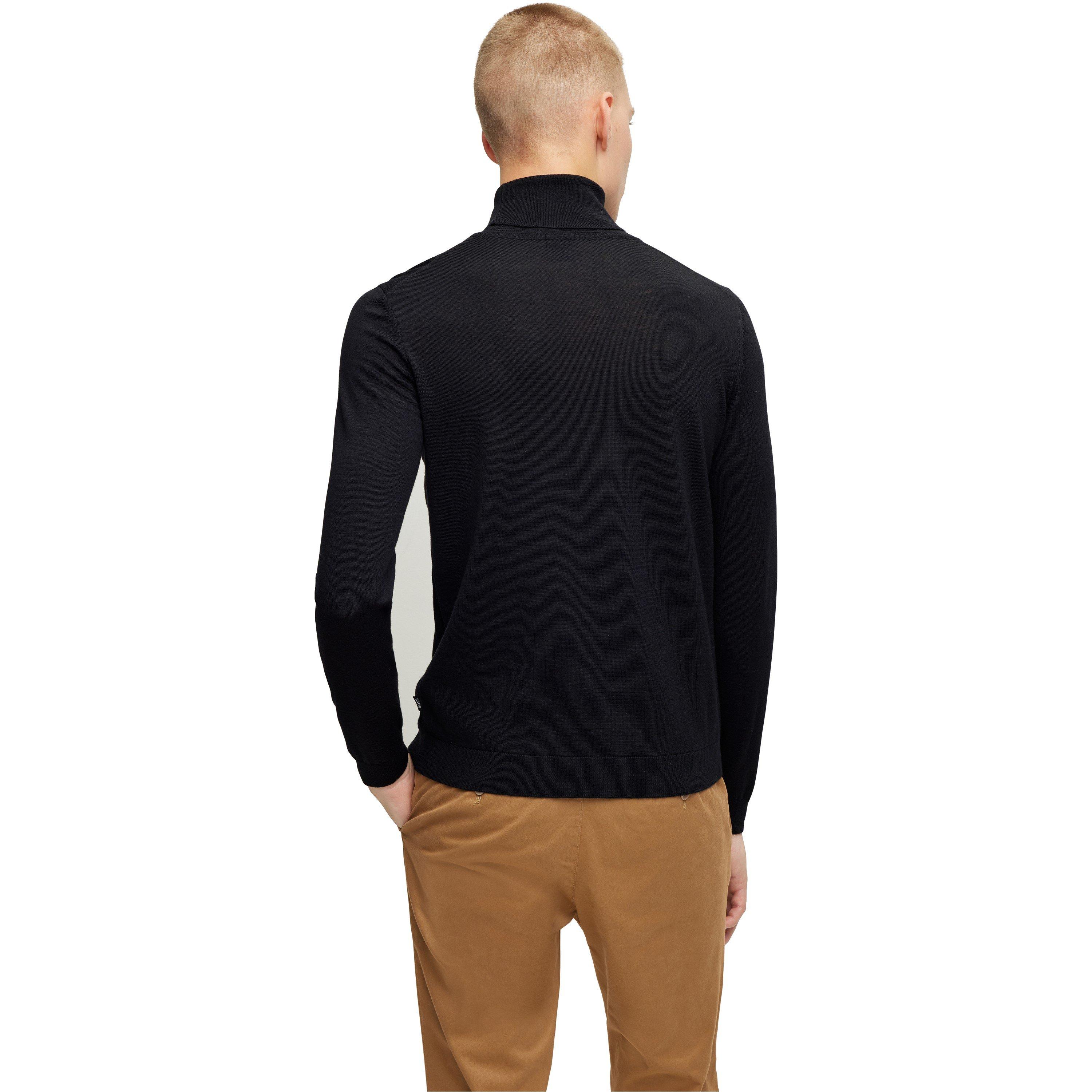 Black - Boss - Men's Musso P Crew Sweatshirt - 3