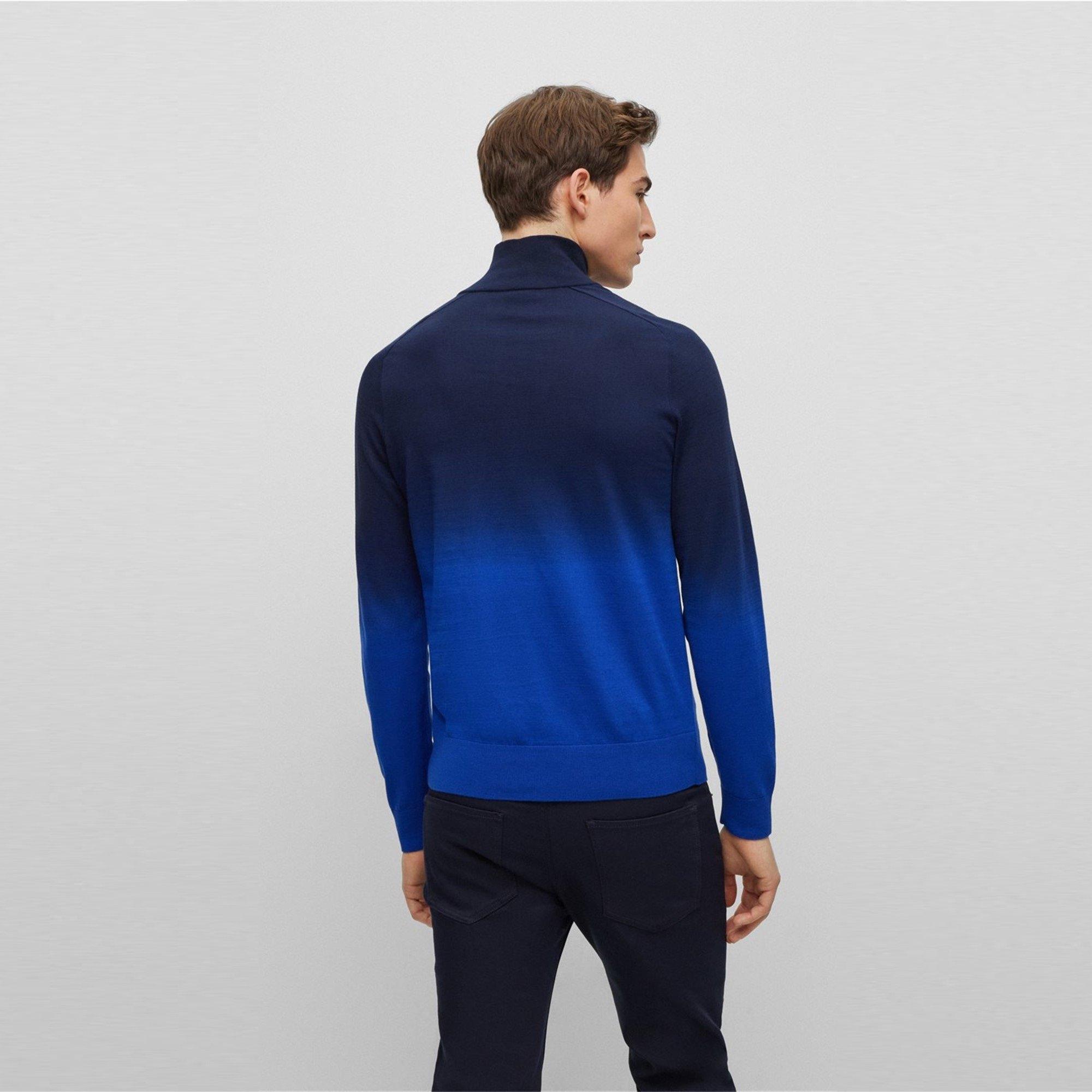 Bright Blue - Boss - Men's Gesso Ps Crew Sweatshirt - 3