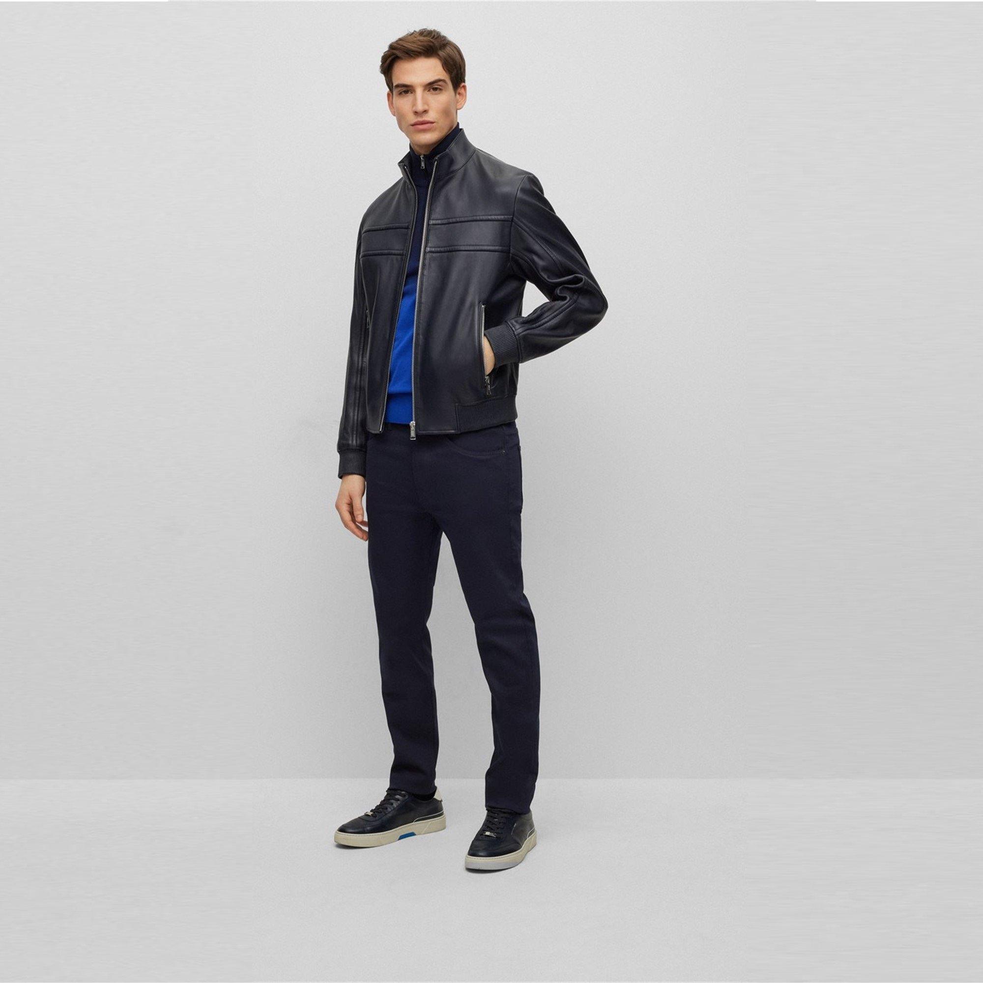 Bright Blue - Boss - Men's Gesso Ps Crew Sweatshirt - 5