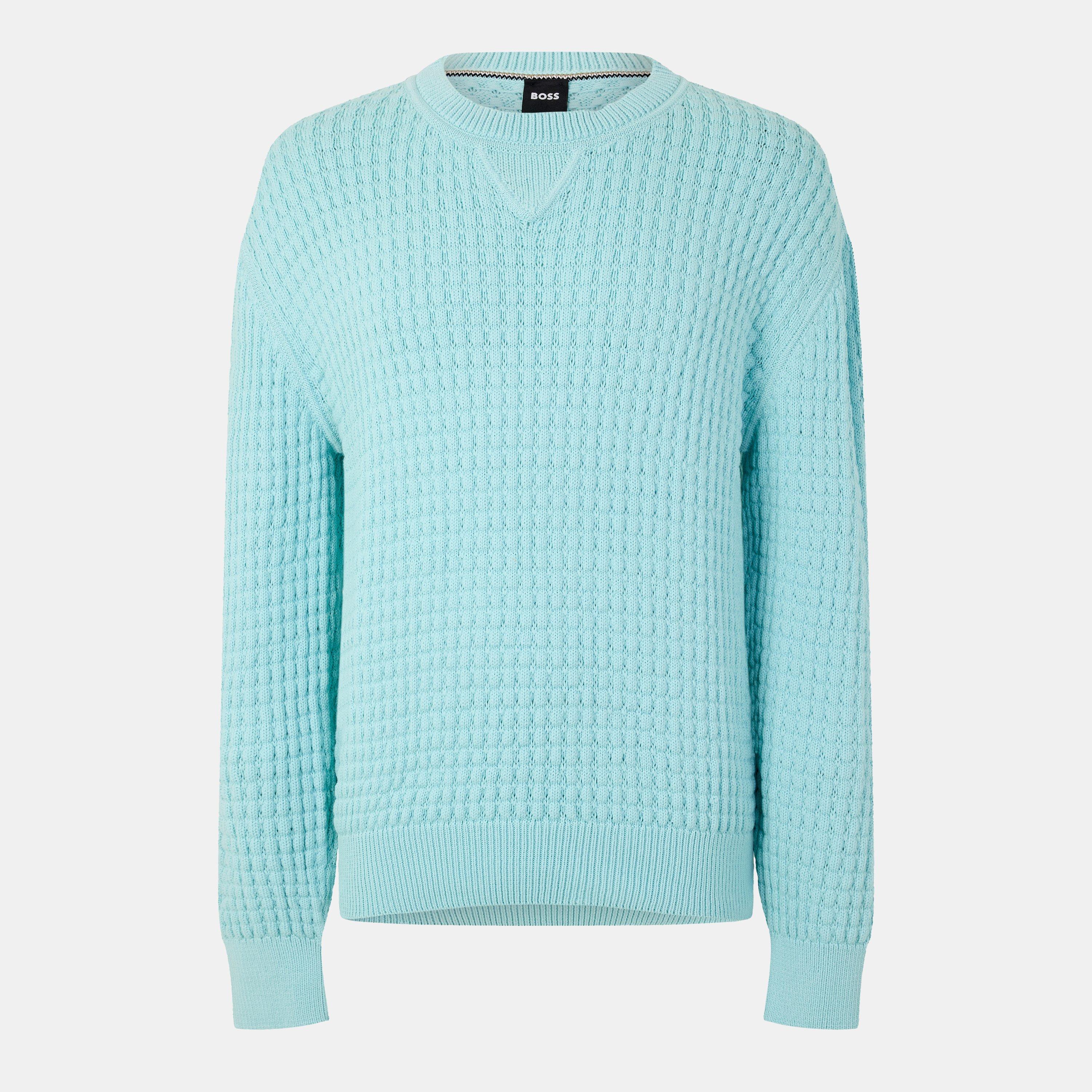 Boss Men's Tetron Crew Sweater - Pastel Green - XL
