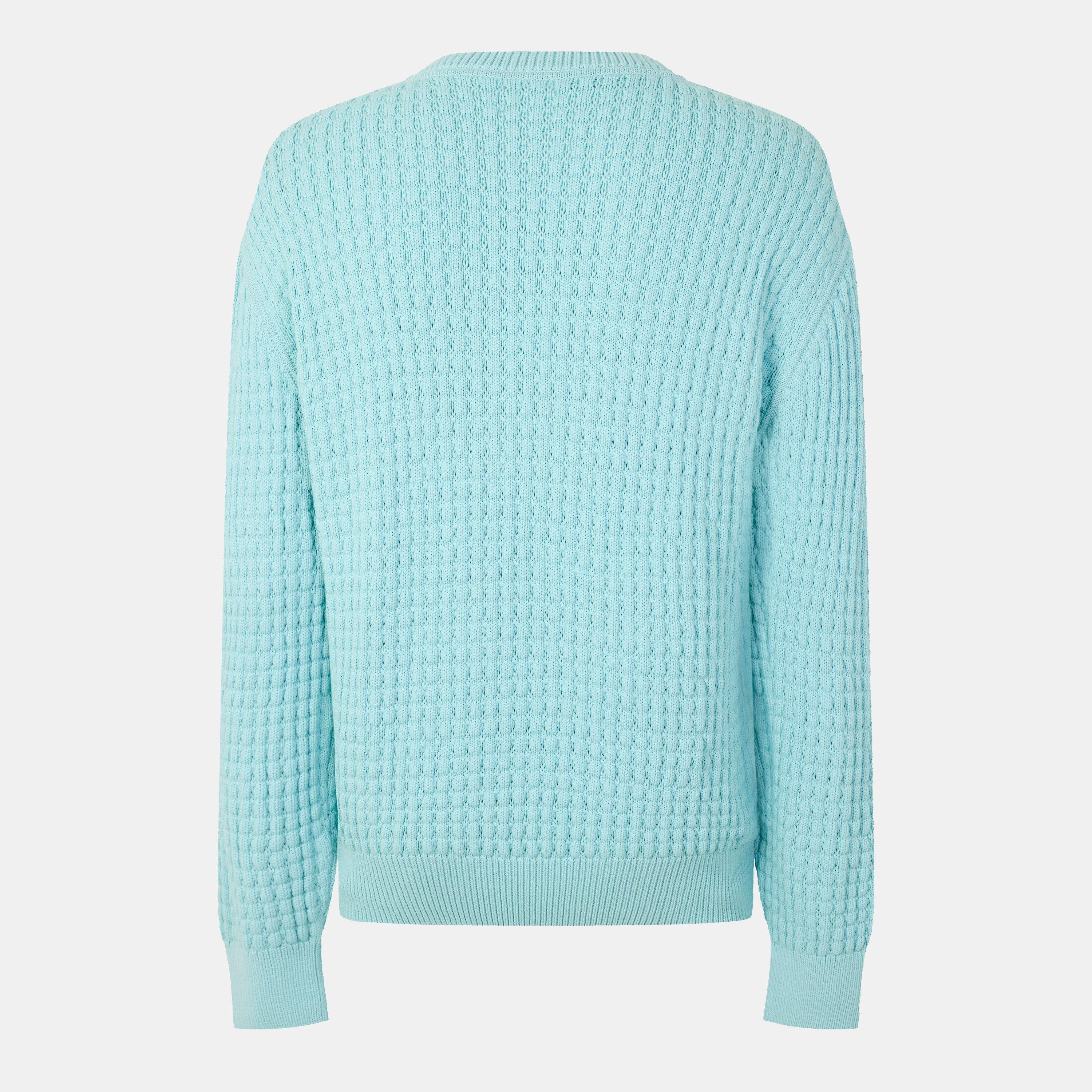 Pastel Green - Boss - Men's Tetron Crew Sweater - 2