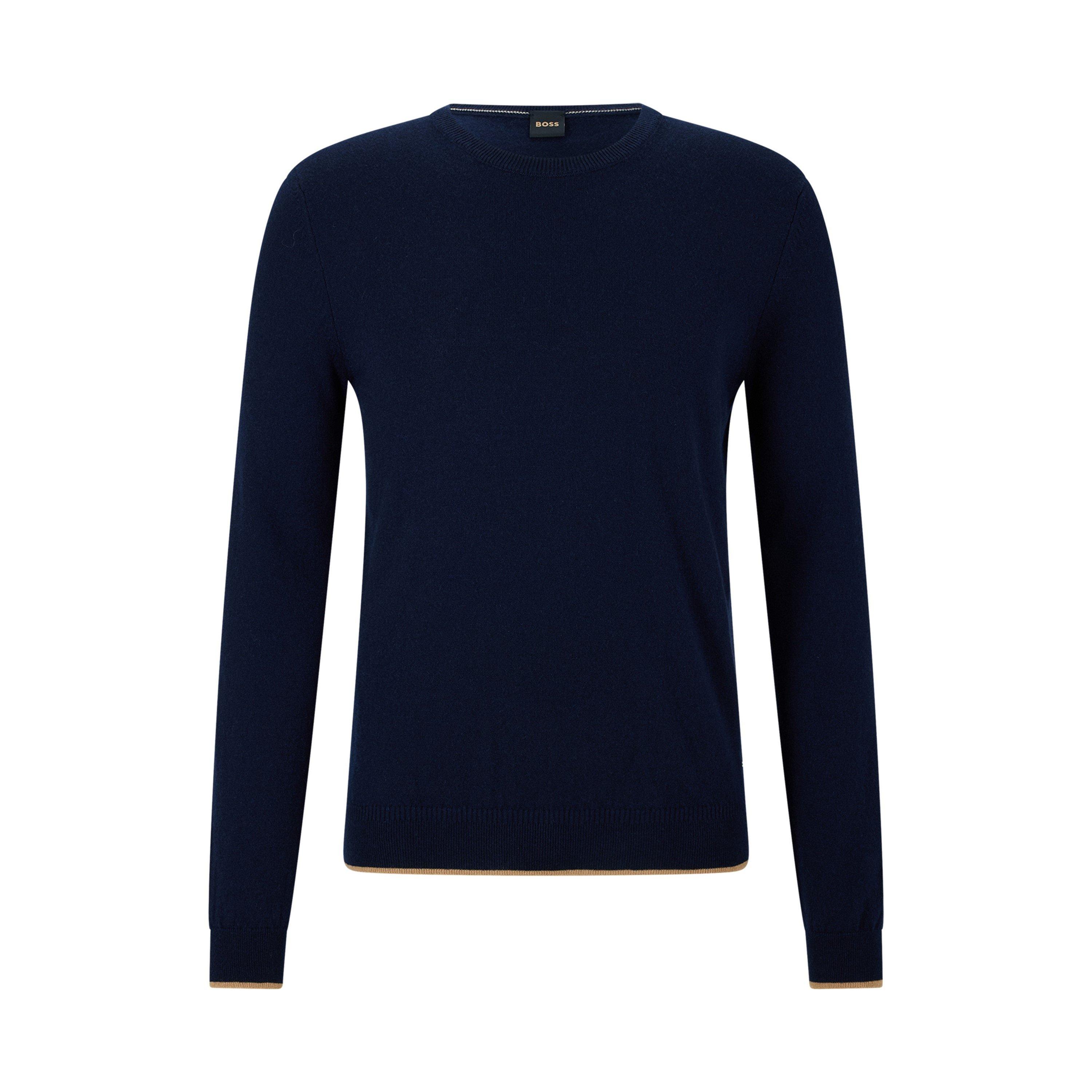 Boss Men's T-Borello Crew Sweatshirt - Dark Blue - 2XL