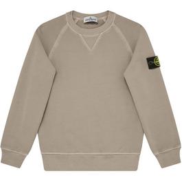 Stone Island Junior Washed Crewneck