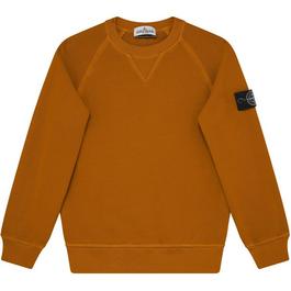 Stone Island Junior Washed Crewneck