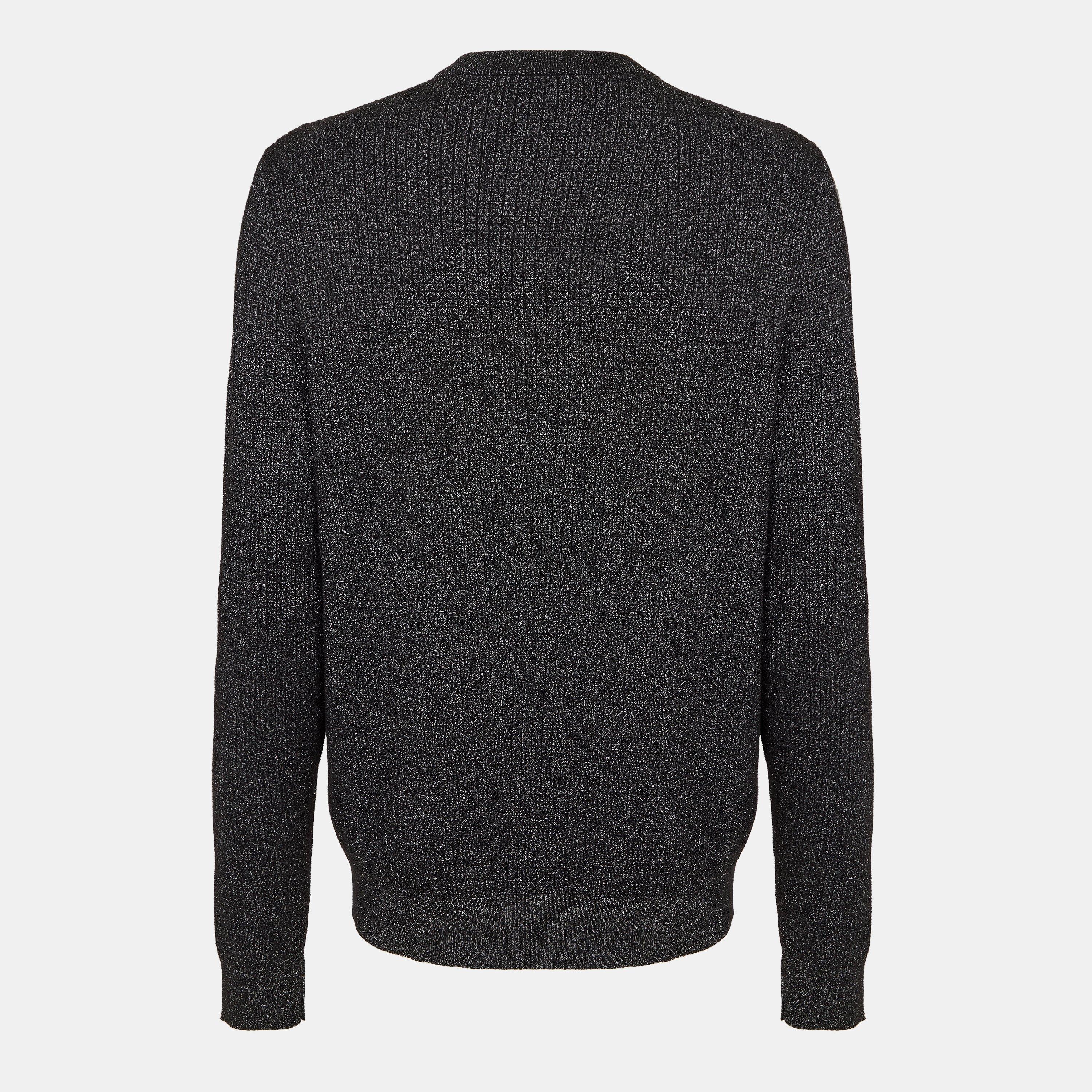 Black - Hugo - Men's Crew Sweatshirt - 2