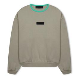 Fear Of God Essentials FGE Badge Logo Crew Jn42