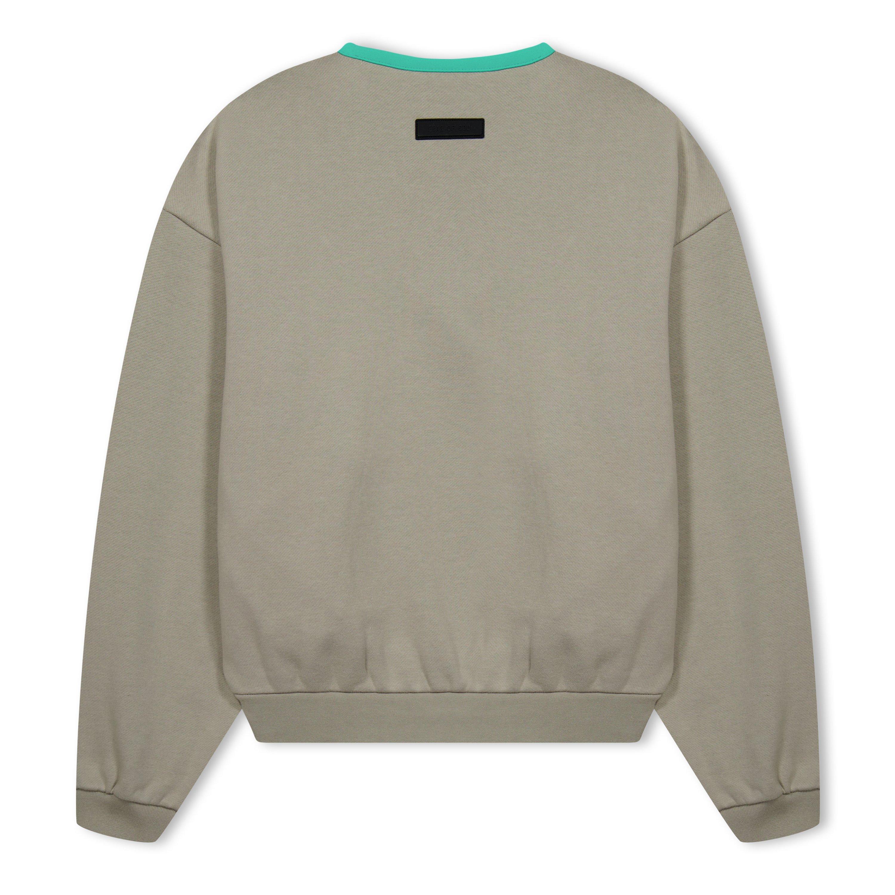 Seal - Fear Of God Essentials - Badge Logo Crew Sweatshirt Juniors - 2