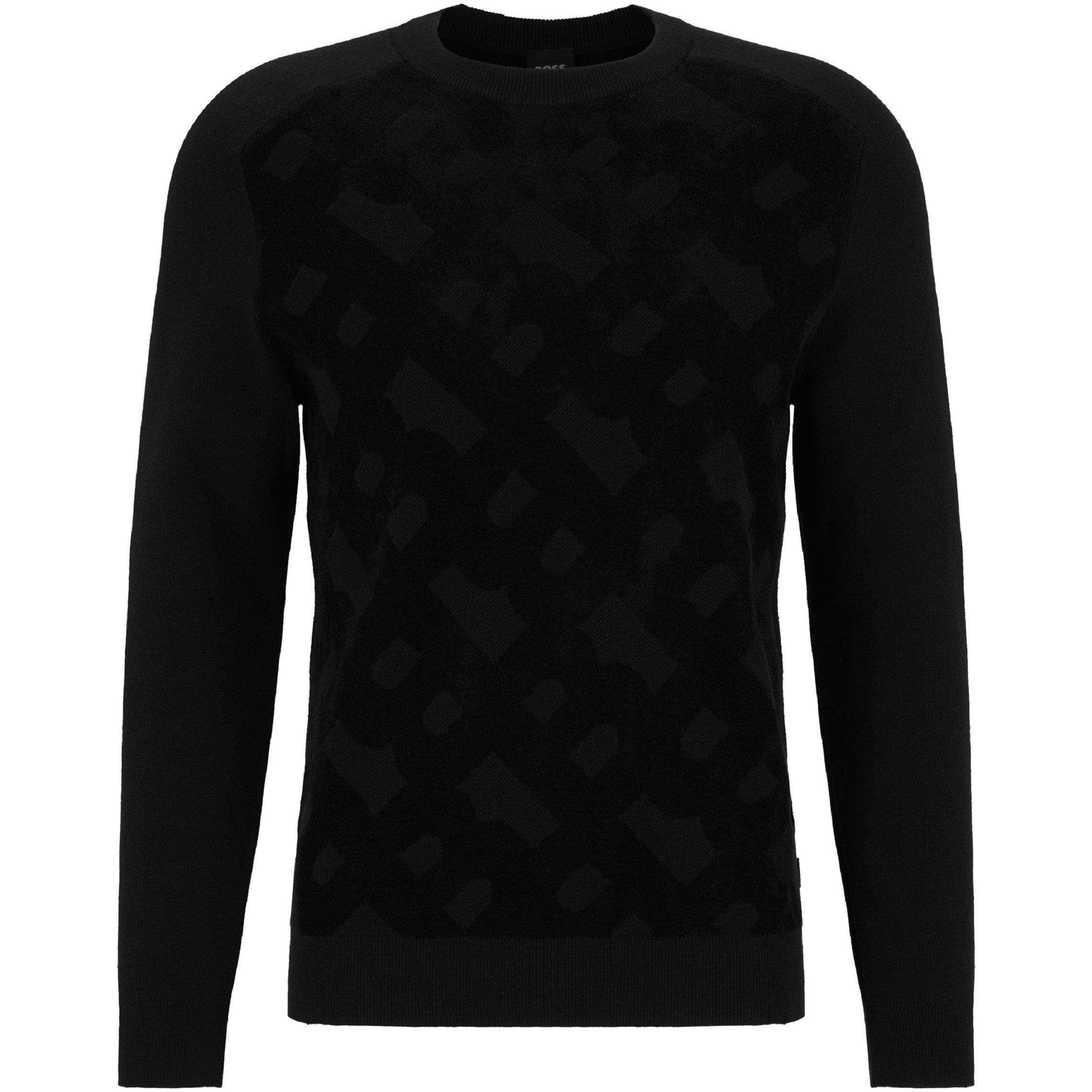 Boss Men's Fenturo Crew Sweatshirt - Black - 2XL