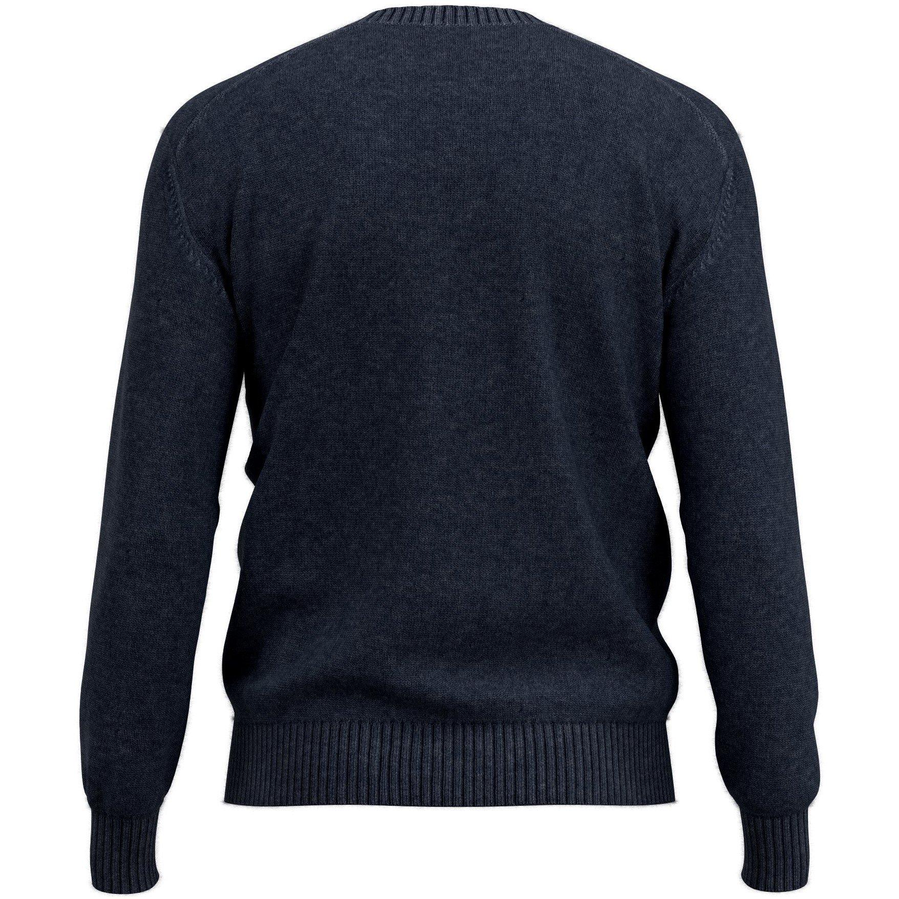 Dark Blue - Boss - Men's T-Famoso Crew Sweater - 2