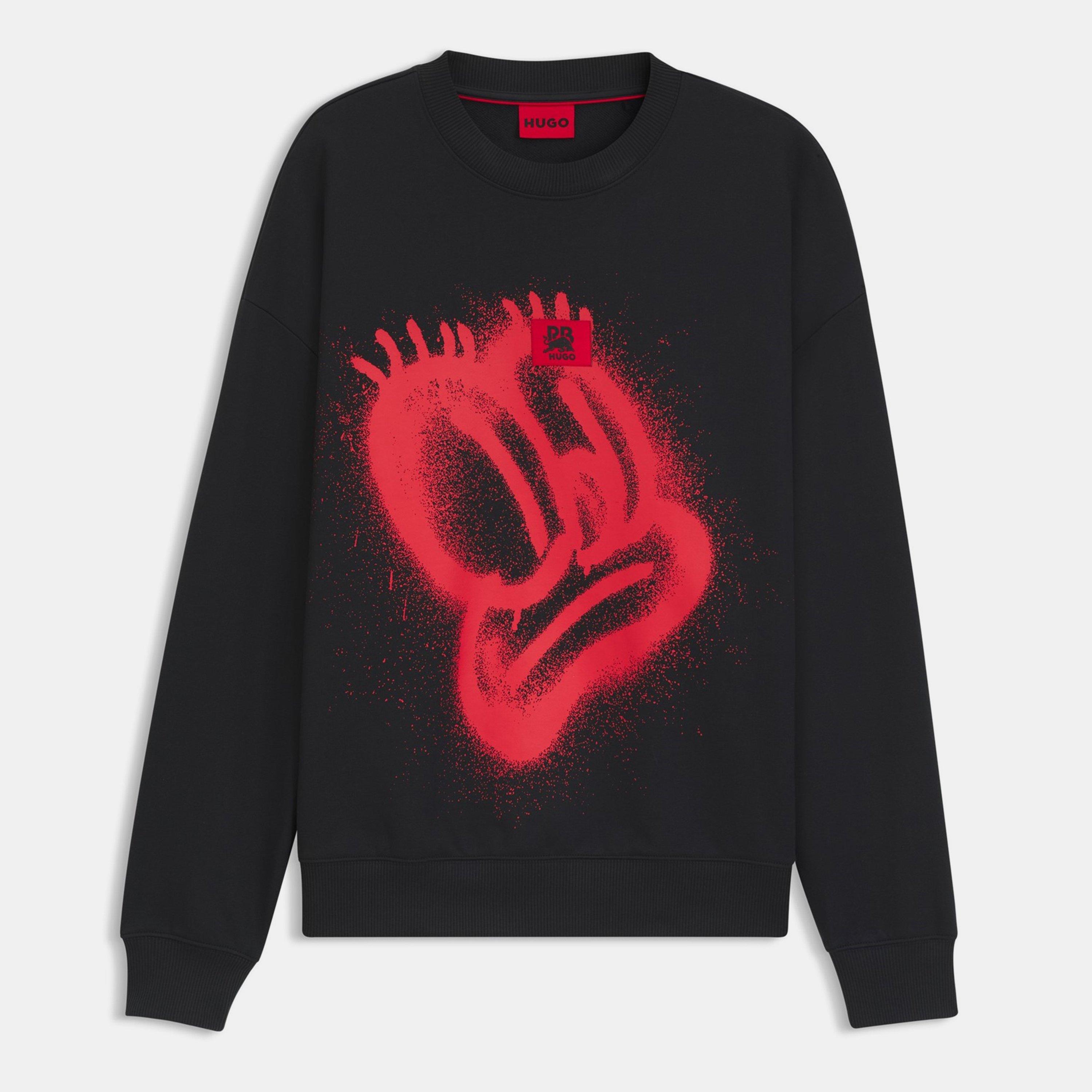 Black 001 - Hugo x RB - x VCARB by Slawn Graphic Crewneck Jumper - 1