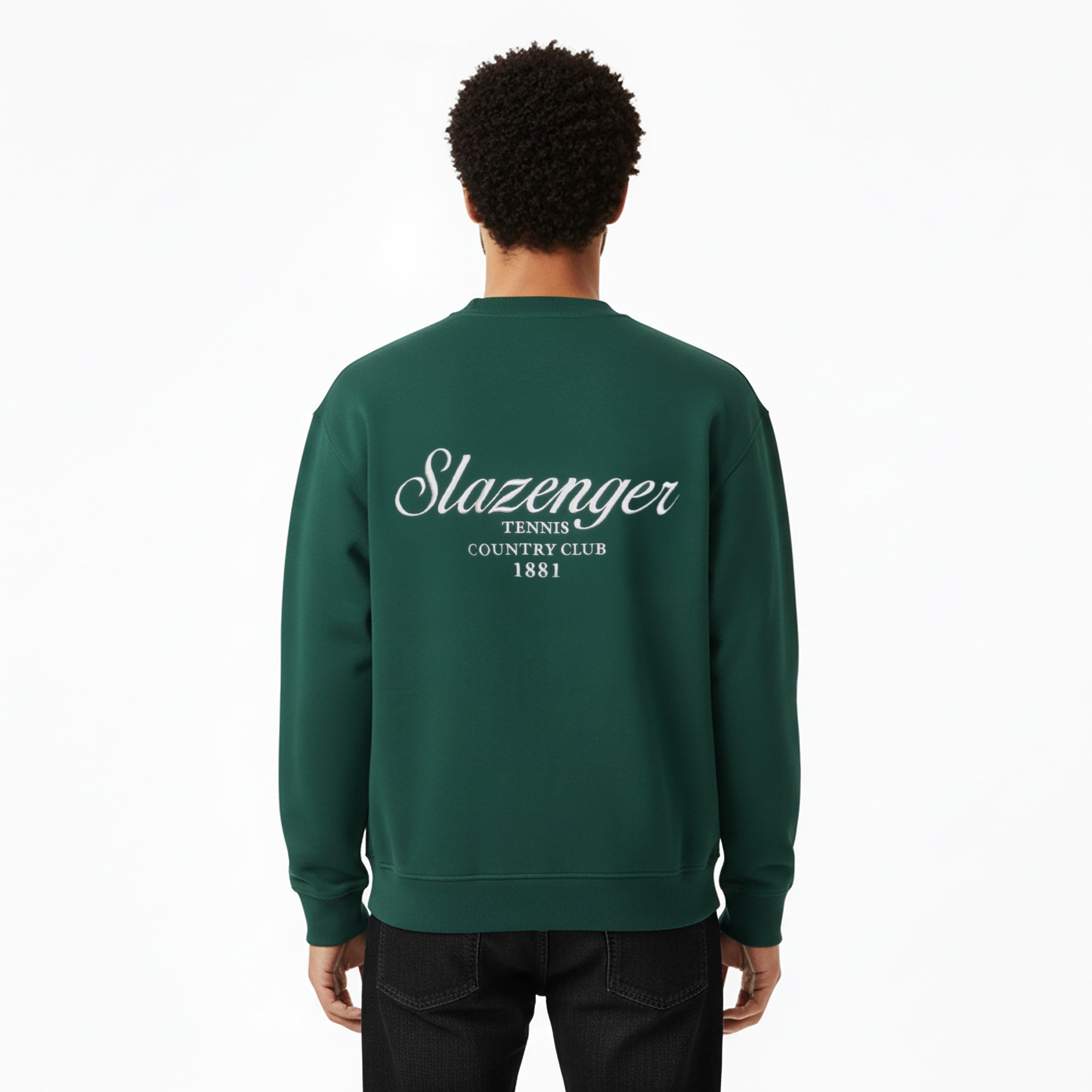Green - Slazenger - Men's Slaz Crew Sweatshirt - 4