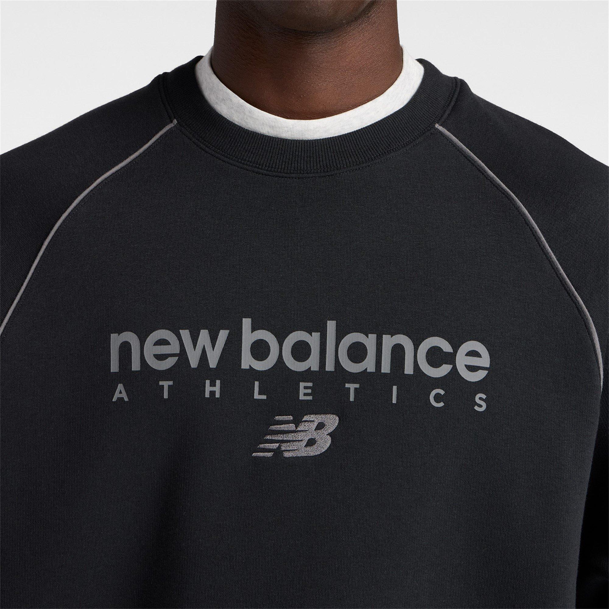 Crna - New Balance - NBLS Heritage Crew Sn62 - 2