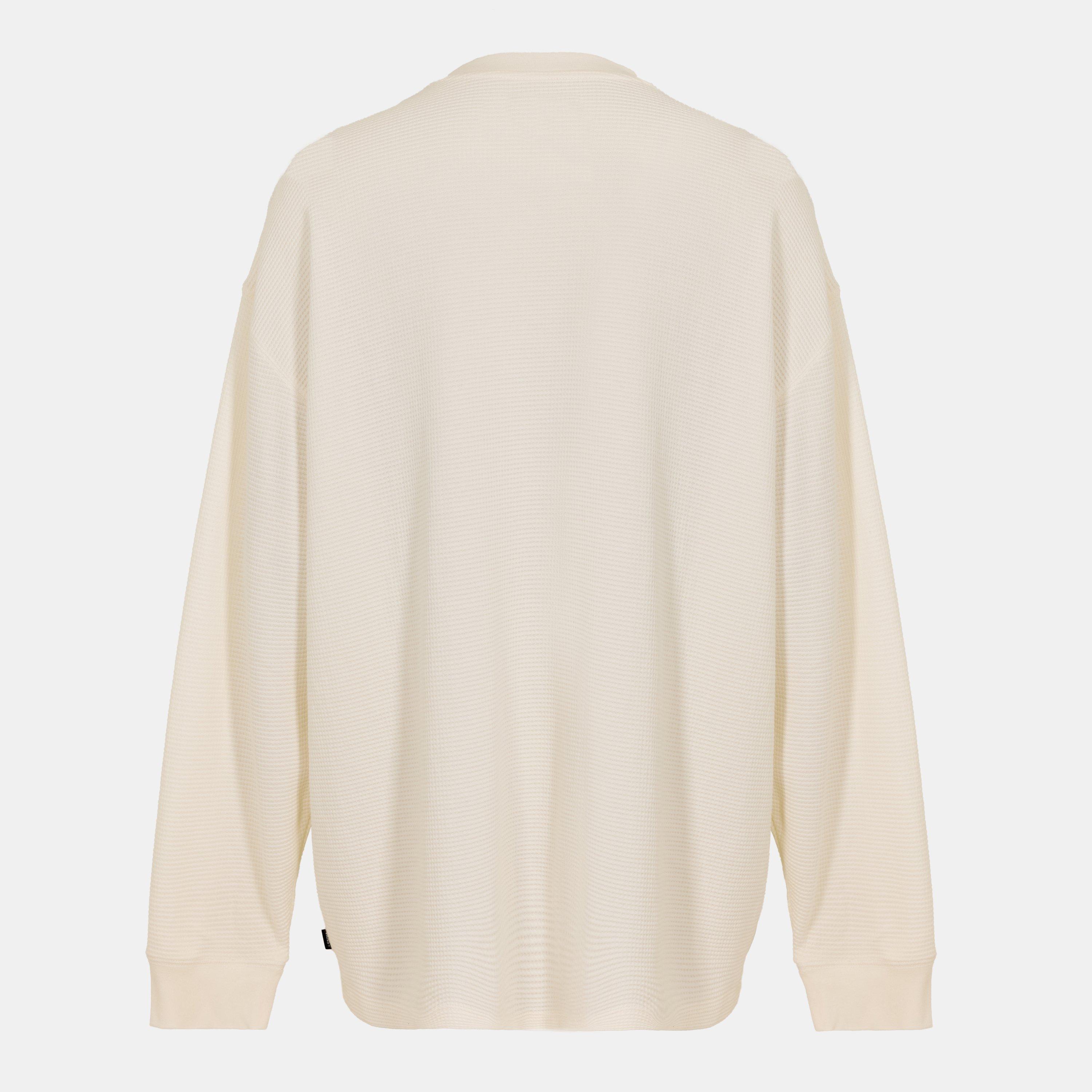 Egret - Vans - Mte Navigate Long-Sleeve Thermal Crew Sweatshirt - 2