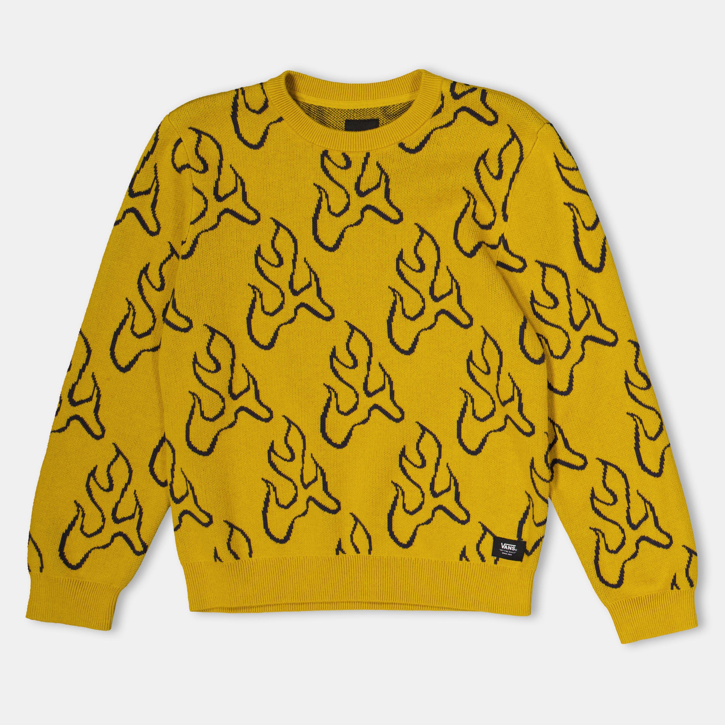 Žetva zlatne boje - Vans - Kids' Harvest Gold Blaze Crew Sweatshirt