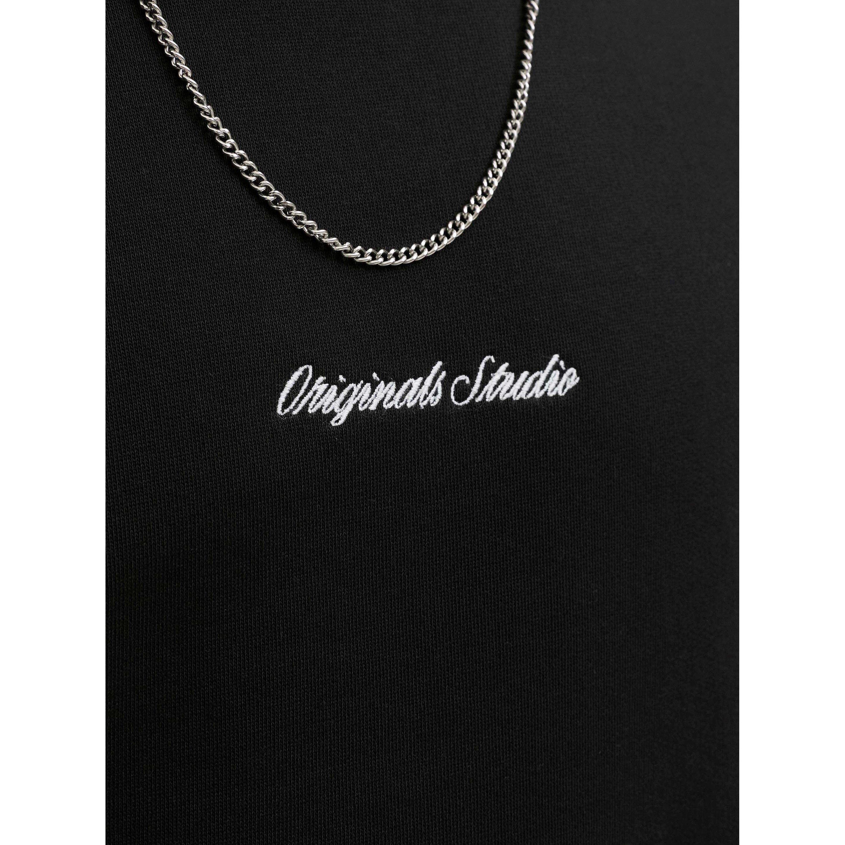 Schwarz - Jack and Jones - Norrebro Crew Sweat Mens - 4