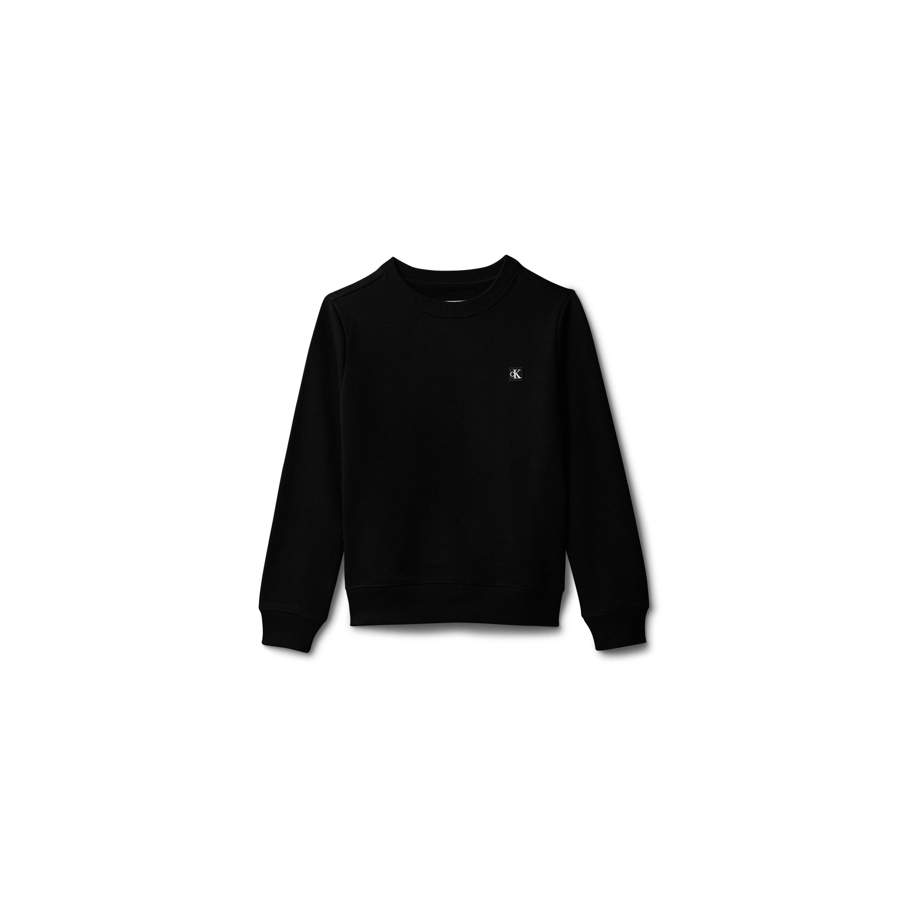 Calvin Klein Jeans Boys Kids' Crew Sweatshirt - Ck Black Beh - 8Y