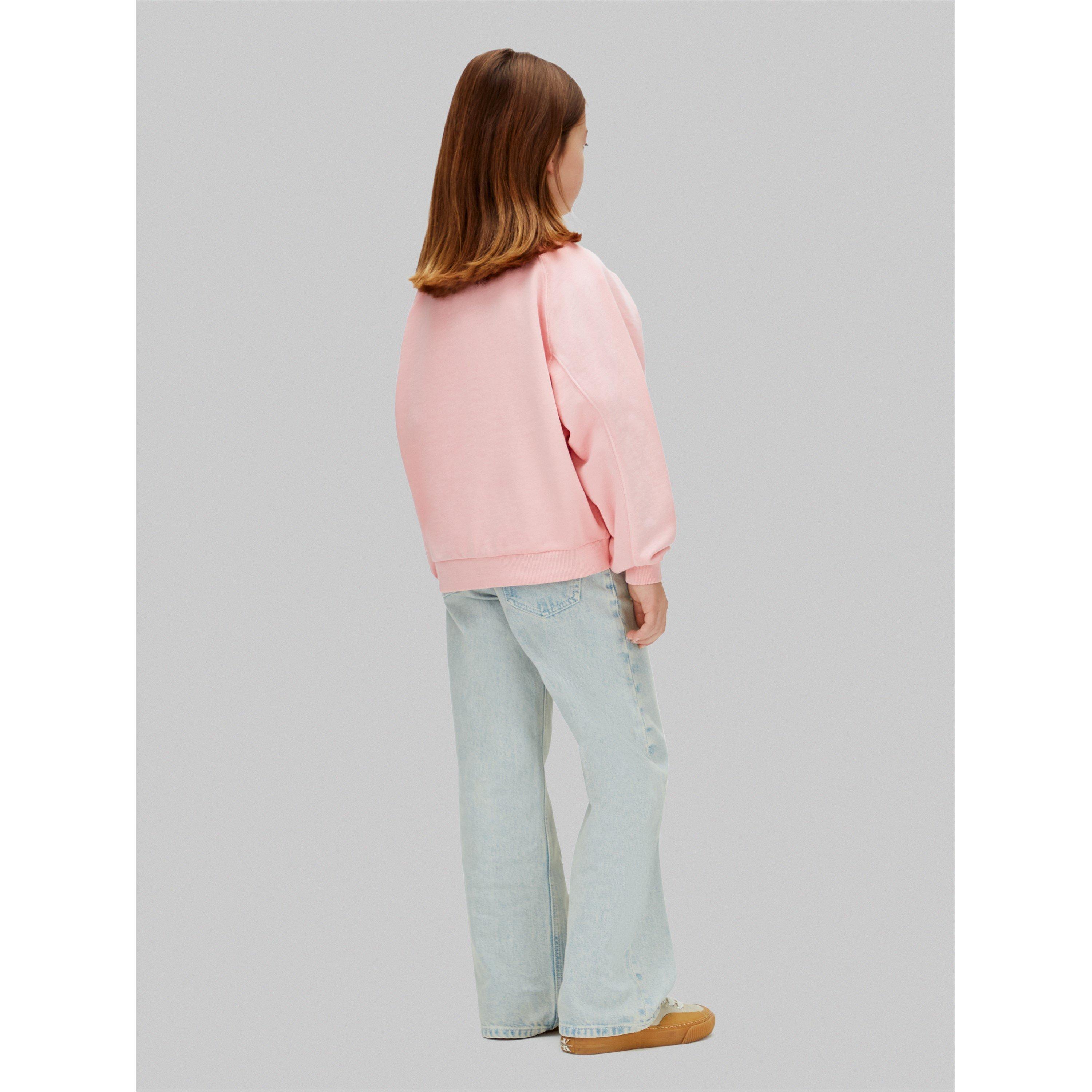 Quartz Pink TFL - Calvin Klein Jeans - CKJ Logo Sweatshirt Jn62 - 5