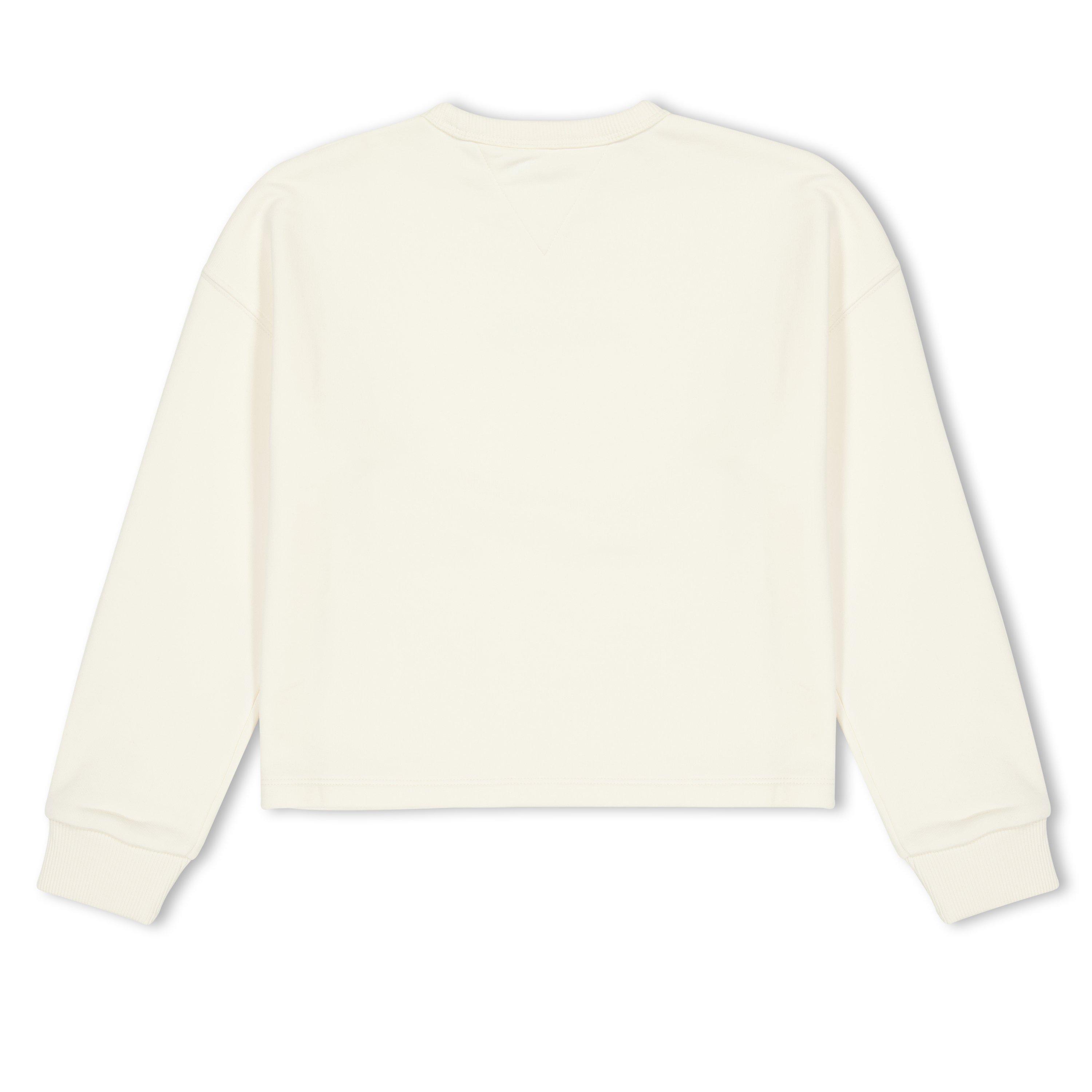 Ancnt White YBH - Tommy Hilfiger - Kids' Crew Sweatshirt - 2