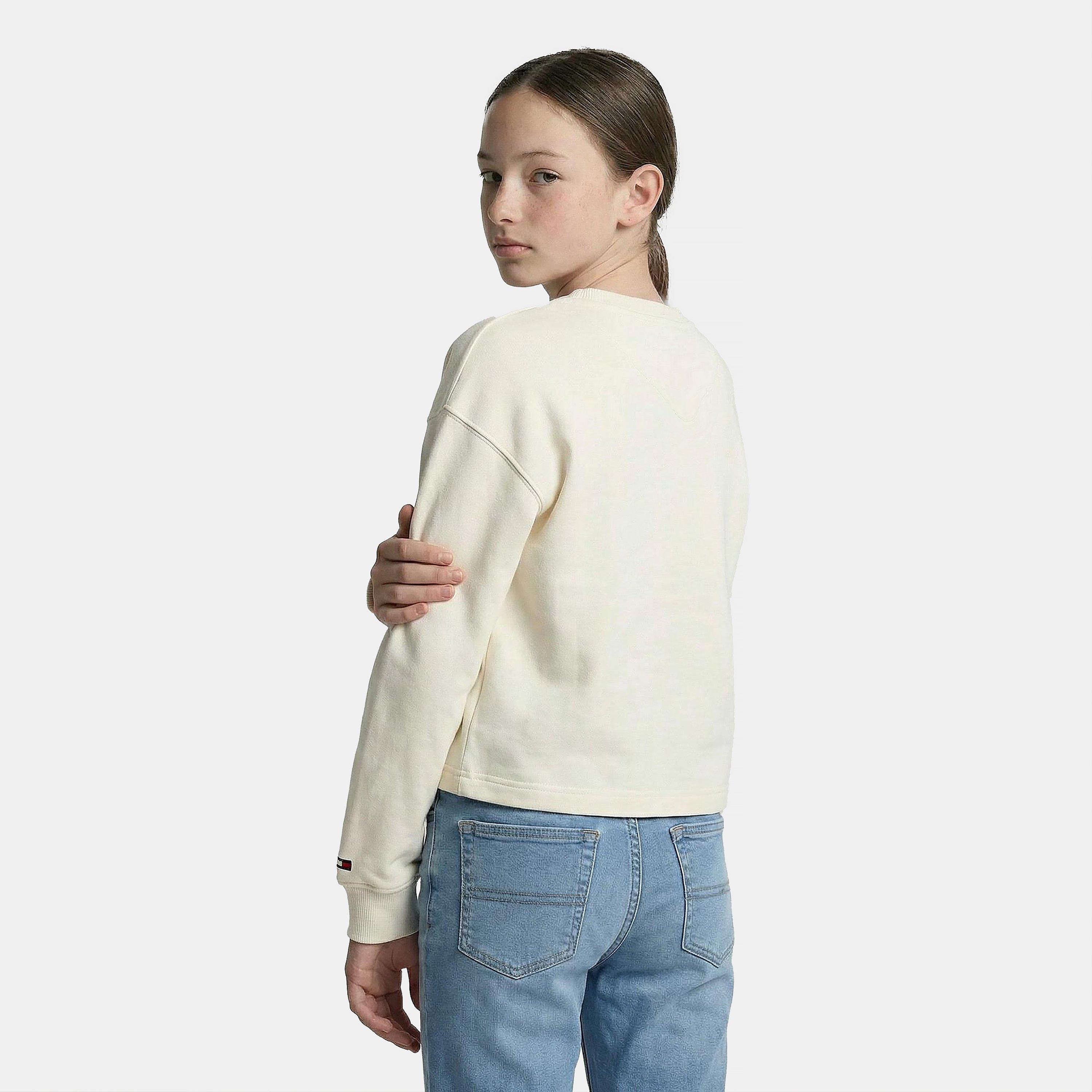 Ancnt White YBH - Tommy Hilfiger - Kids' Crew Sweatshirt - 4
