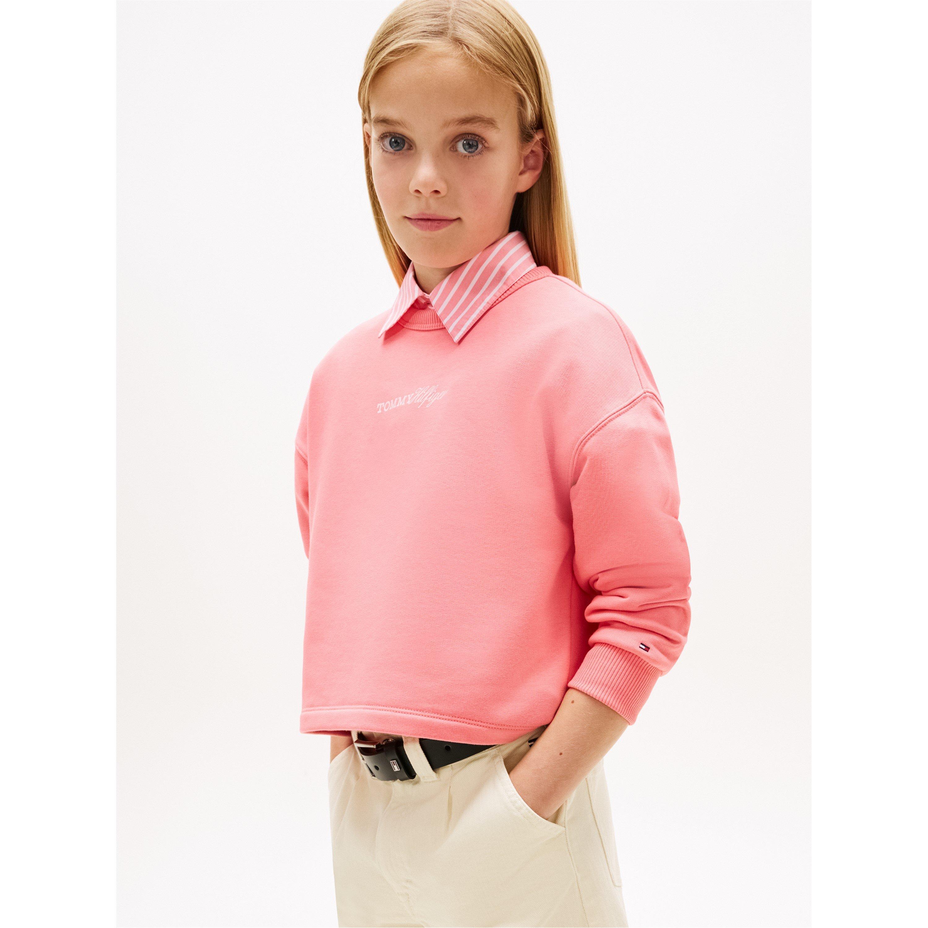 Tropische Blos - Tommy Hilfiger - Kids' Crew Sweatshirt - 2