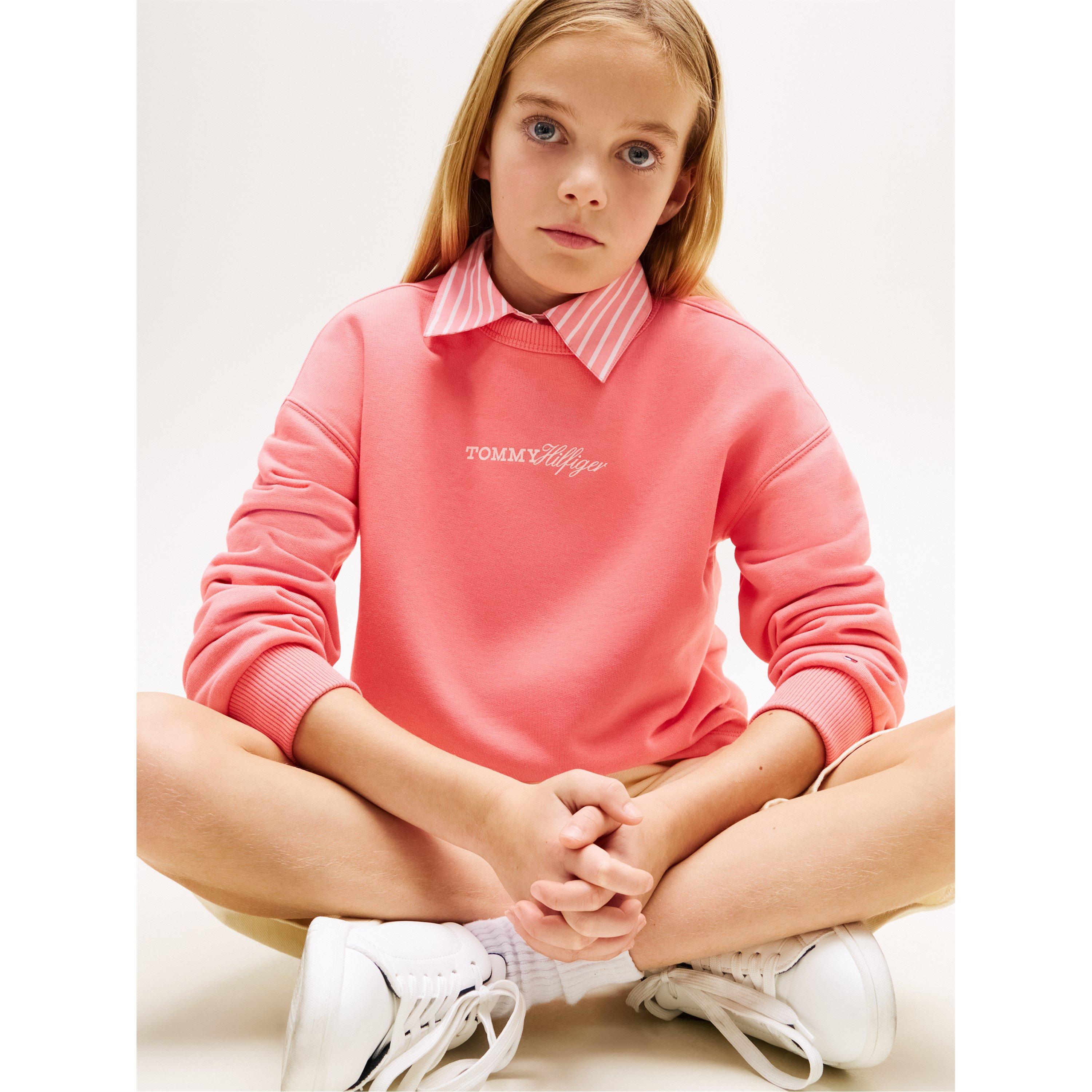 Tropische Blos - Tommy Hilfiger - Kids' Crew Sweatshirt - 3