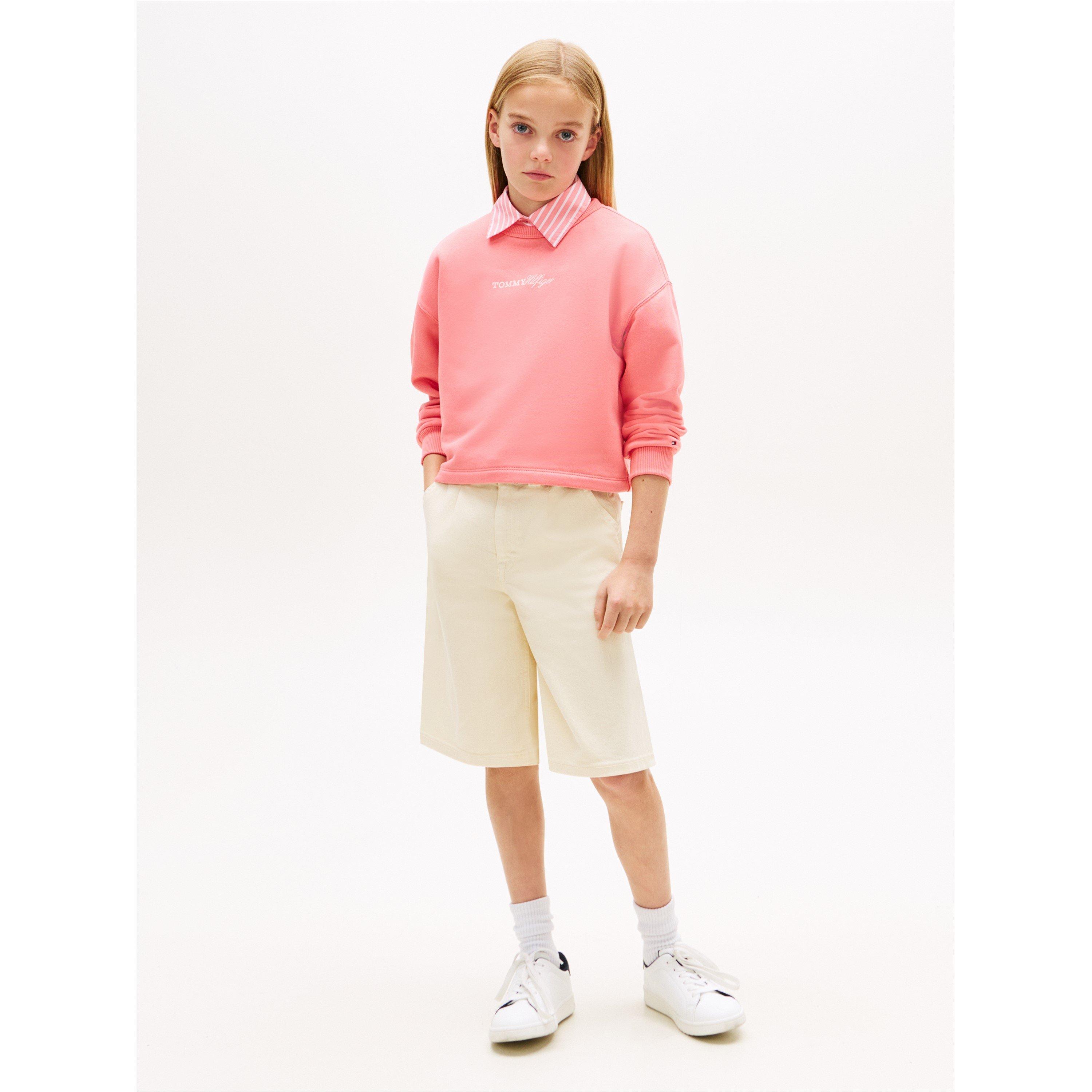 Tropische Blos - Tommy Hilfiger - Kids' Crew Sweatshirt - 4