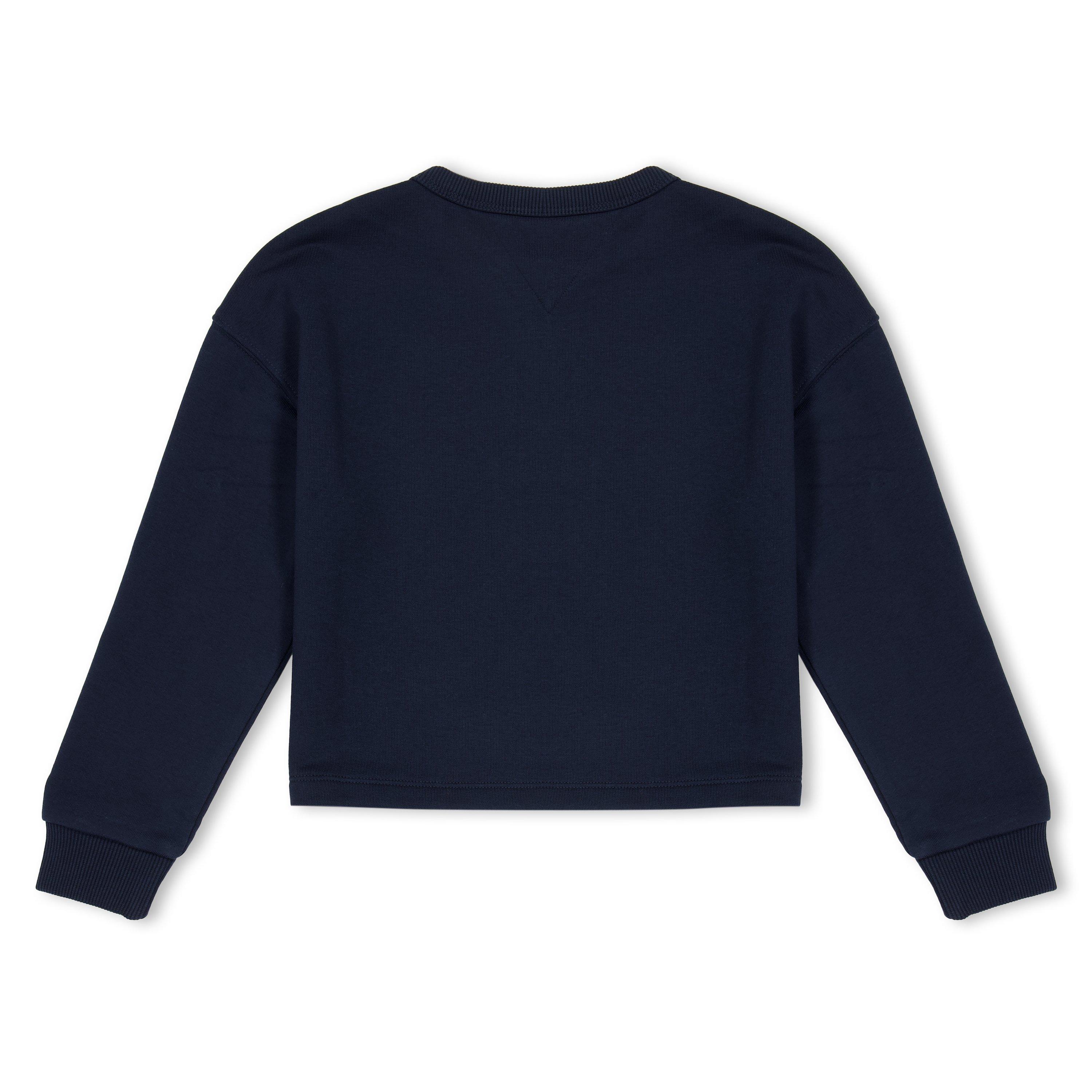 Night Navy C1G - Tommy Hilfiger - Kids' Crew Sweatshirt - 2